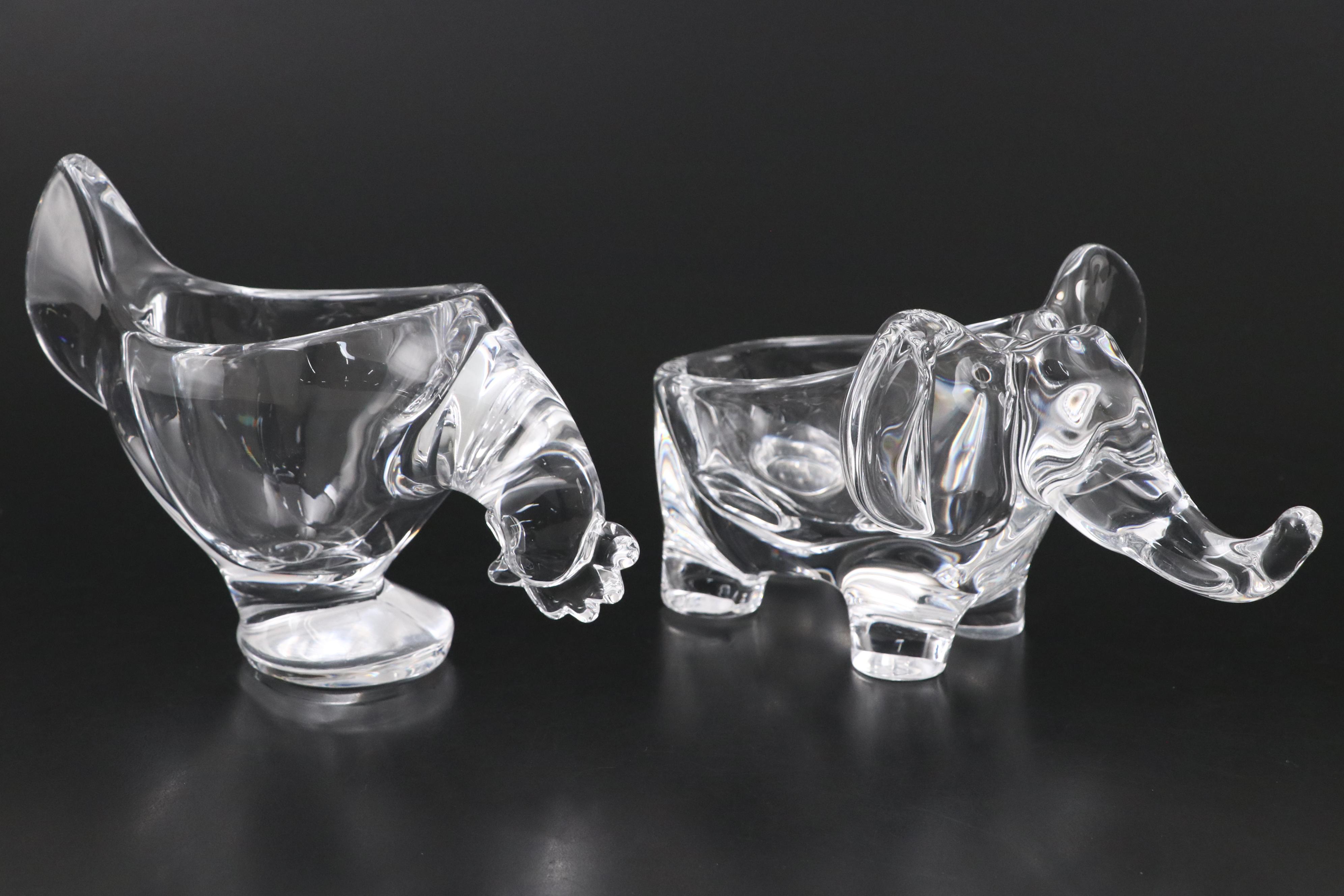 Orrefors, Marc Aurel, and Art Classic Glass Table Accessories