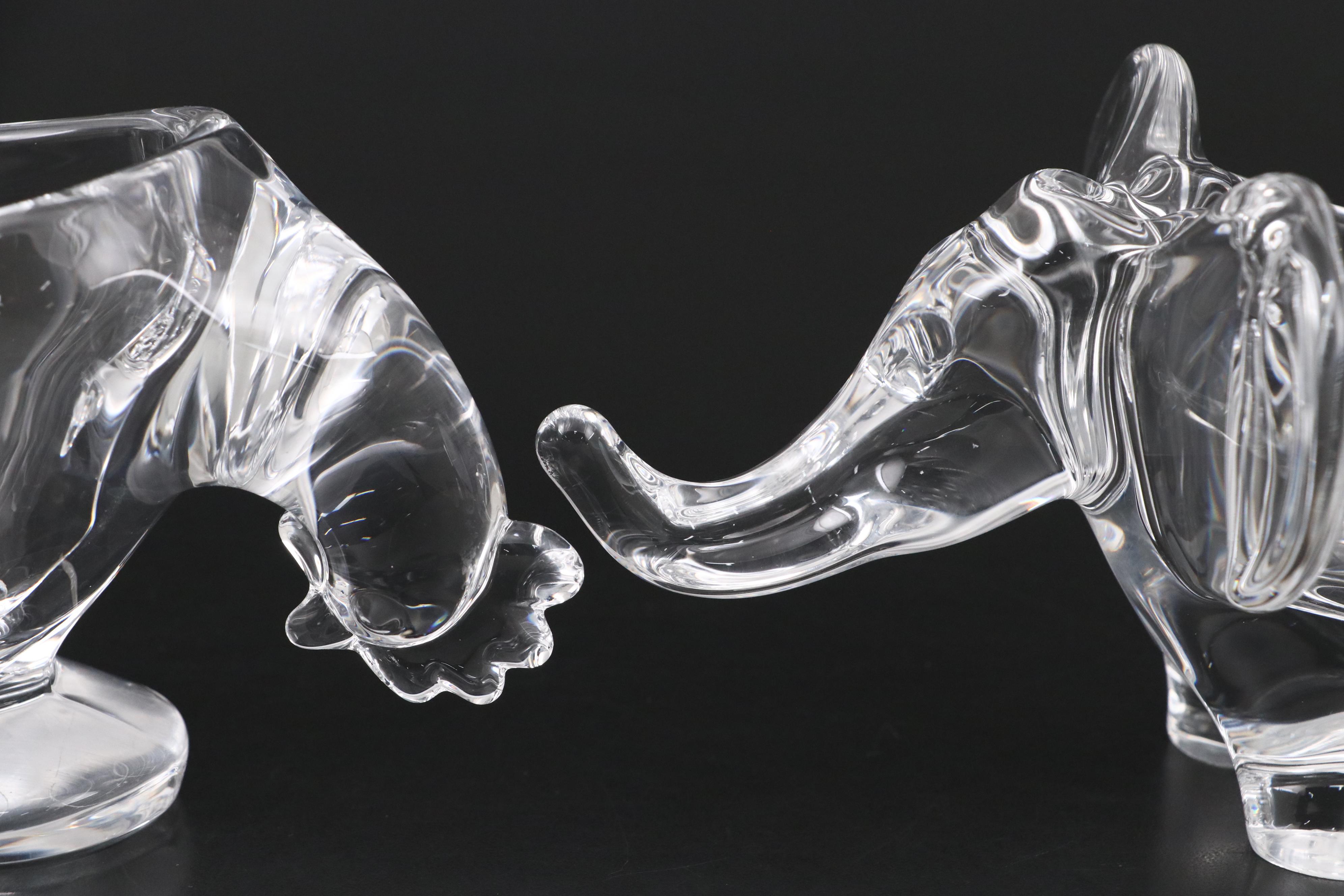 Orrefors, Marc Aurel, and Art Classic Glass Table Accessories