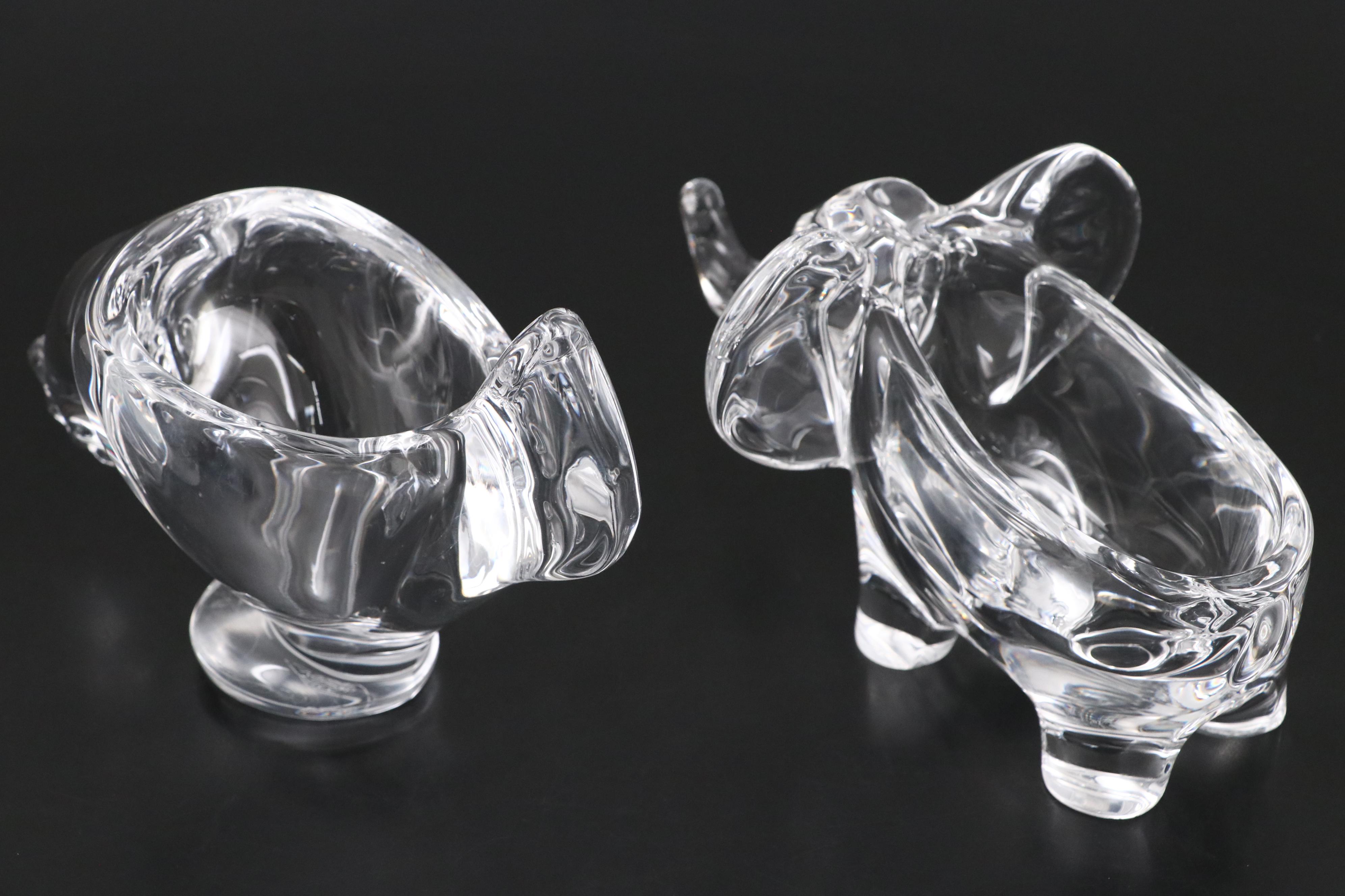 Orrefors, Marc Aurel, and Art Classic Glass Table Accessories