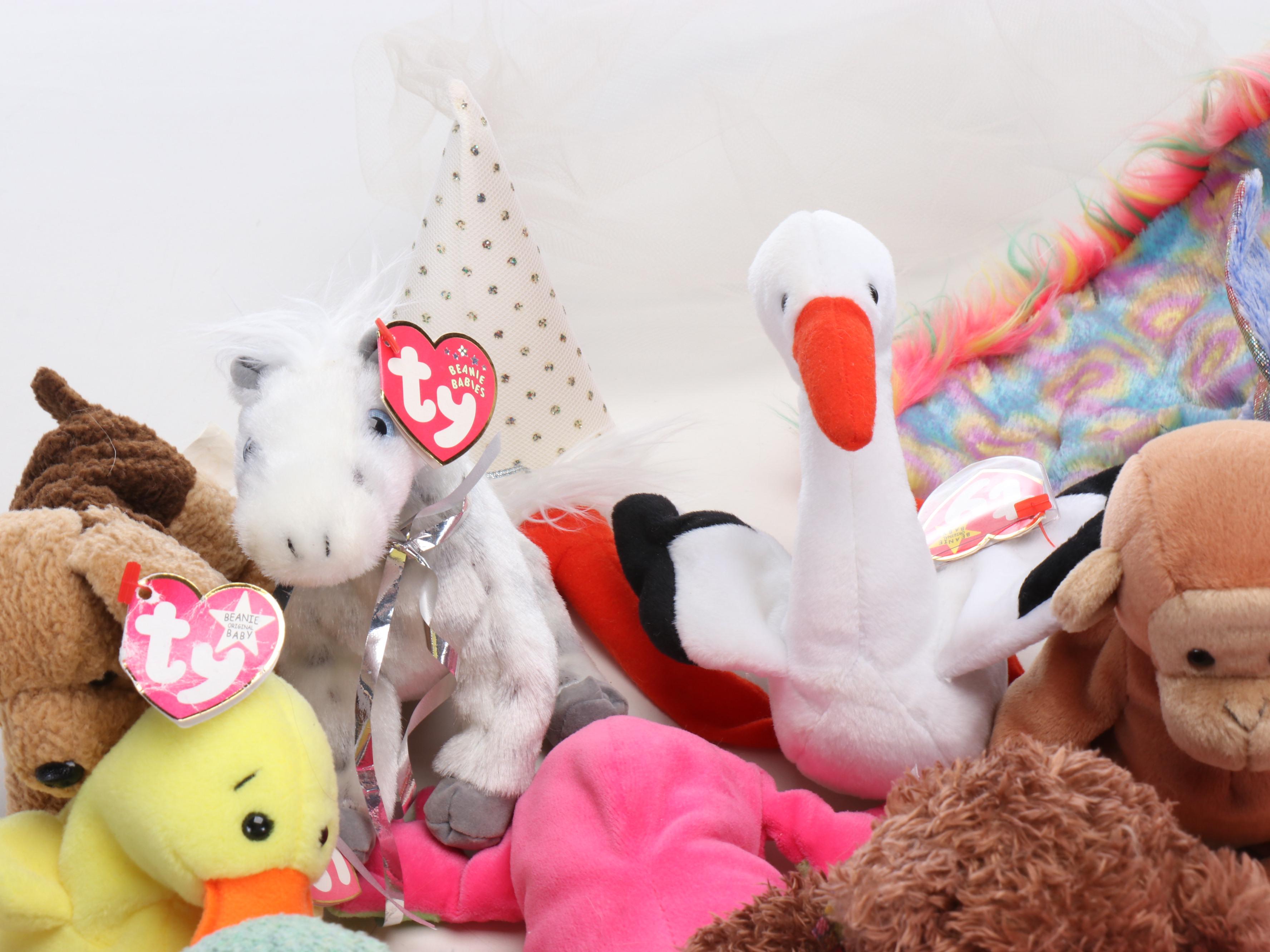 Beanie Babies, PBC International, GUND, and More Stuffed Animals