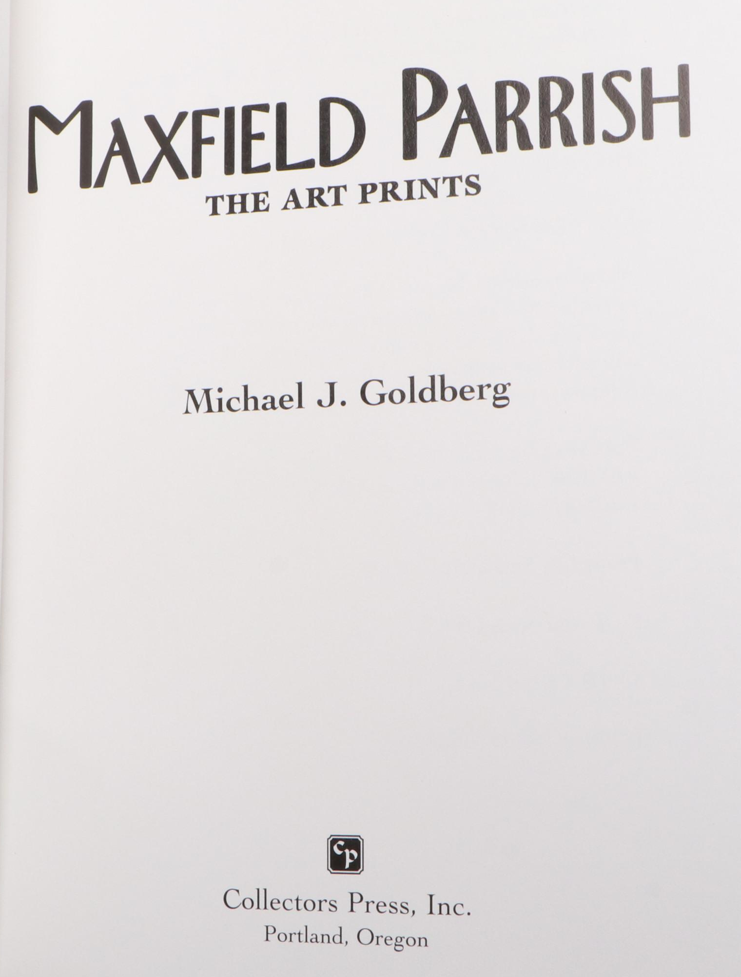 First American Edition "Maxfield Parrish" Box Set by Michael J. Goldberg, 1998