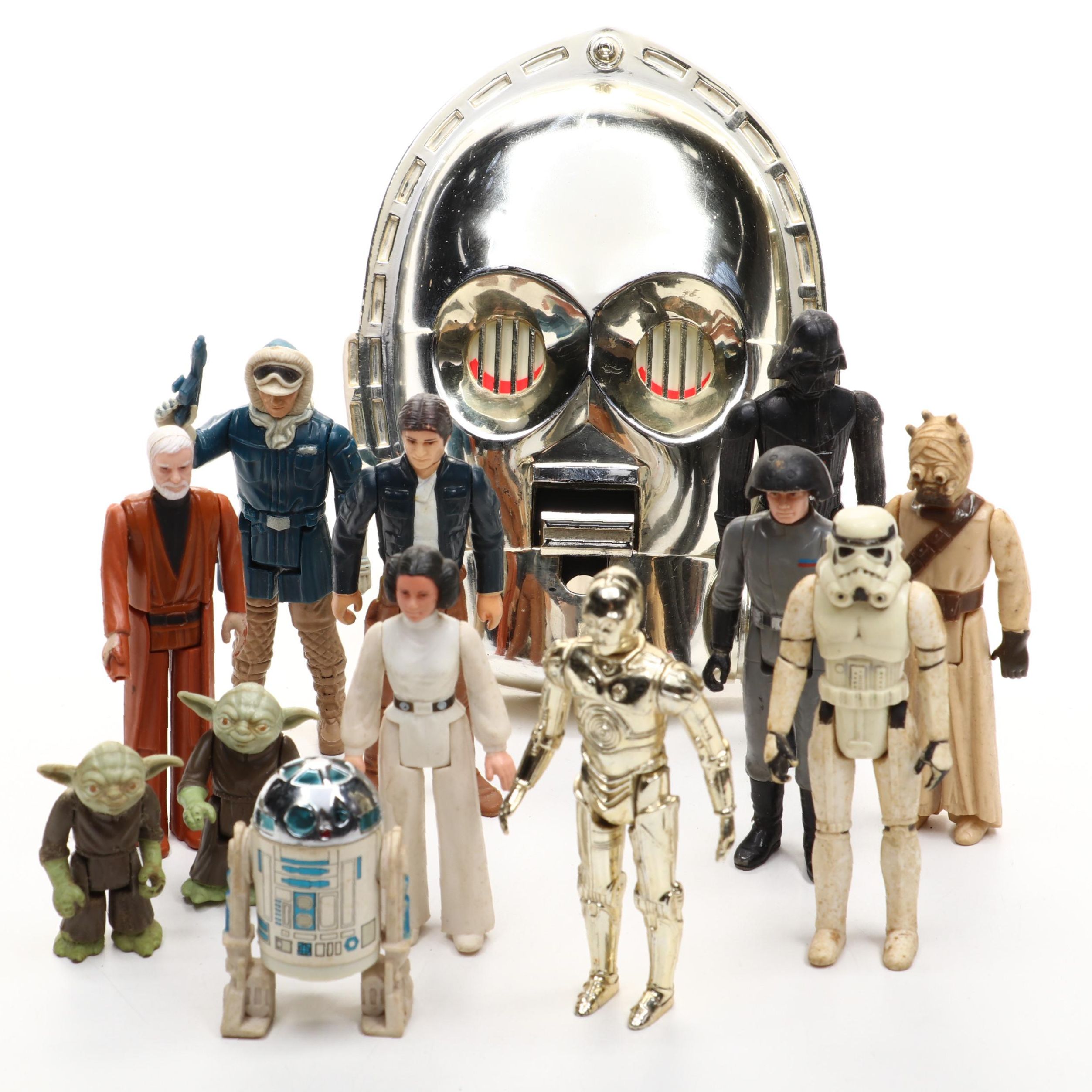 Star Wars Action Figures with C-3PO Wall Light Switch Cover