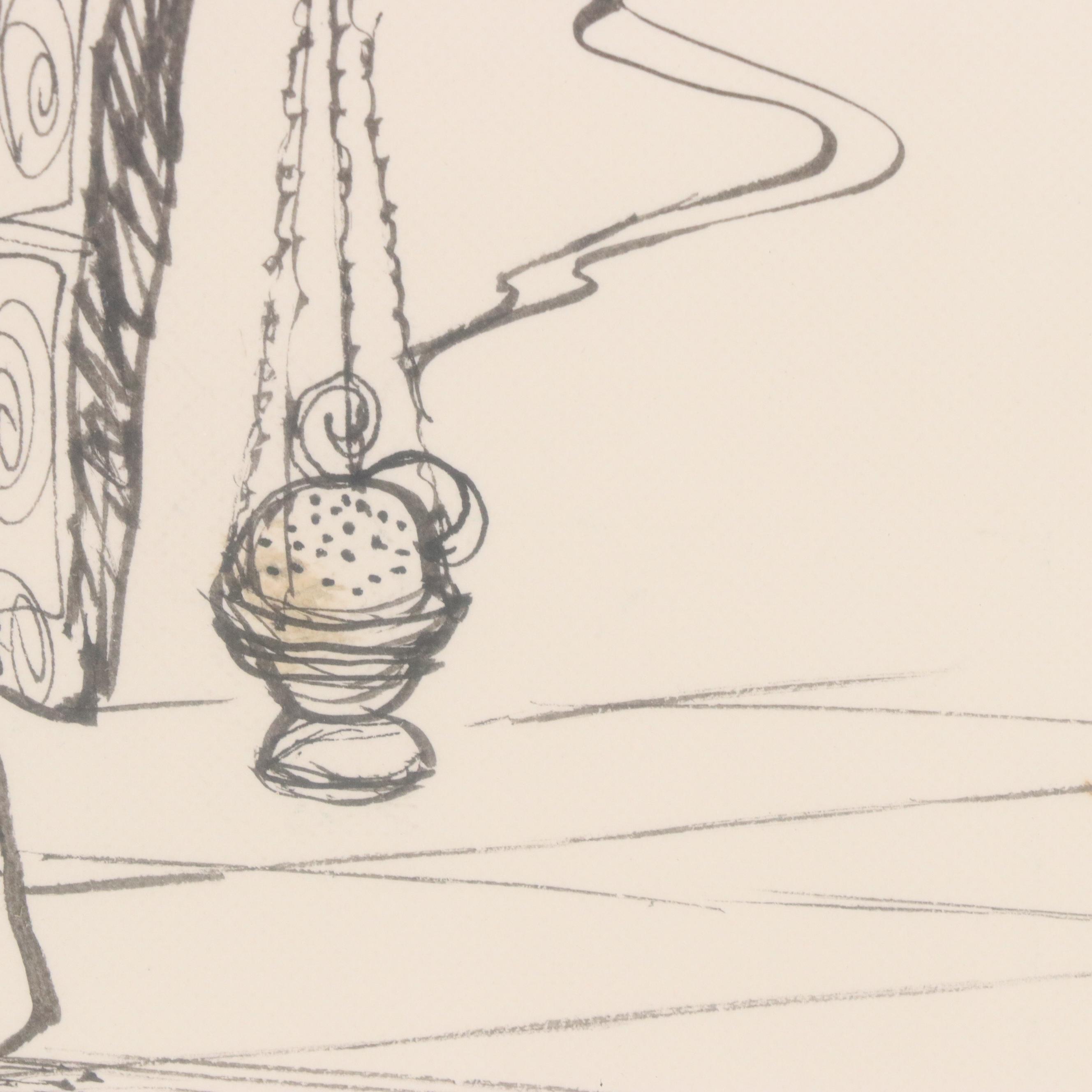 Jim Borgman Ink Cartoon Illustration for the Cincinnati Enquirer, 1989