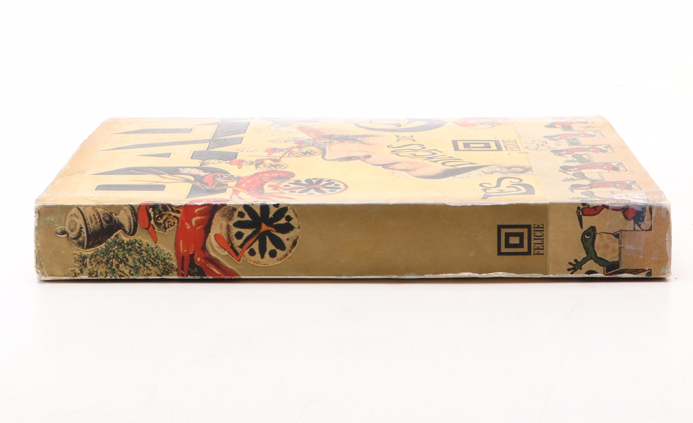 Illustrated First Edition "Les dîners de Gala" by Salvador Dalí, 1973