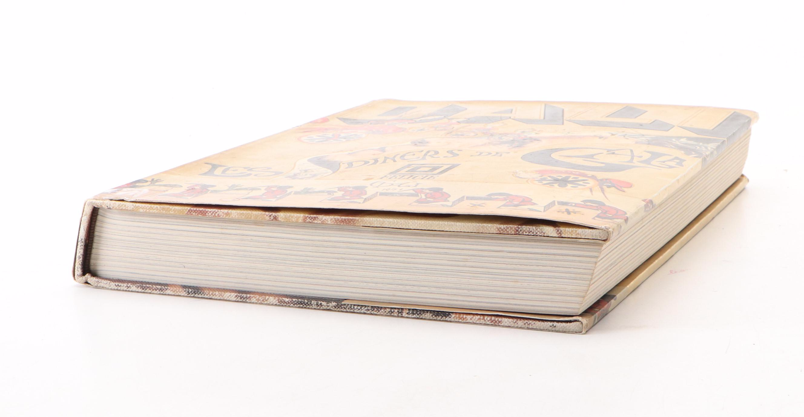 Illustrated First Edition "Les dîners de Gala" by Salvador Dalí, 1973