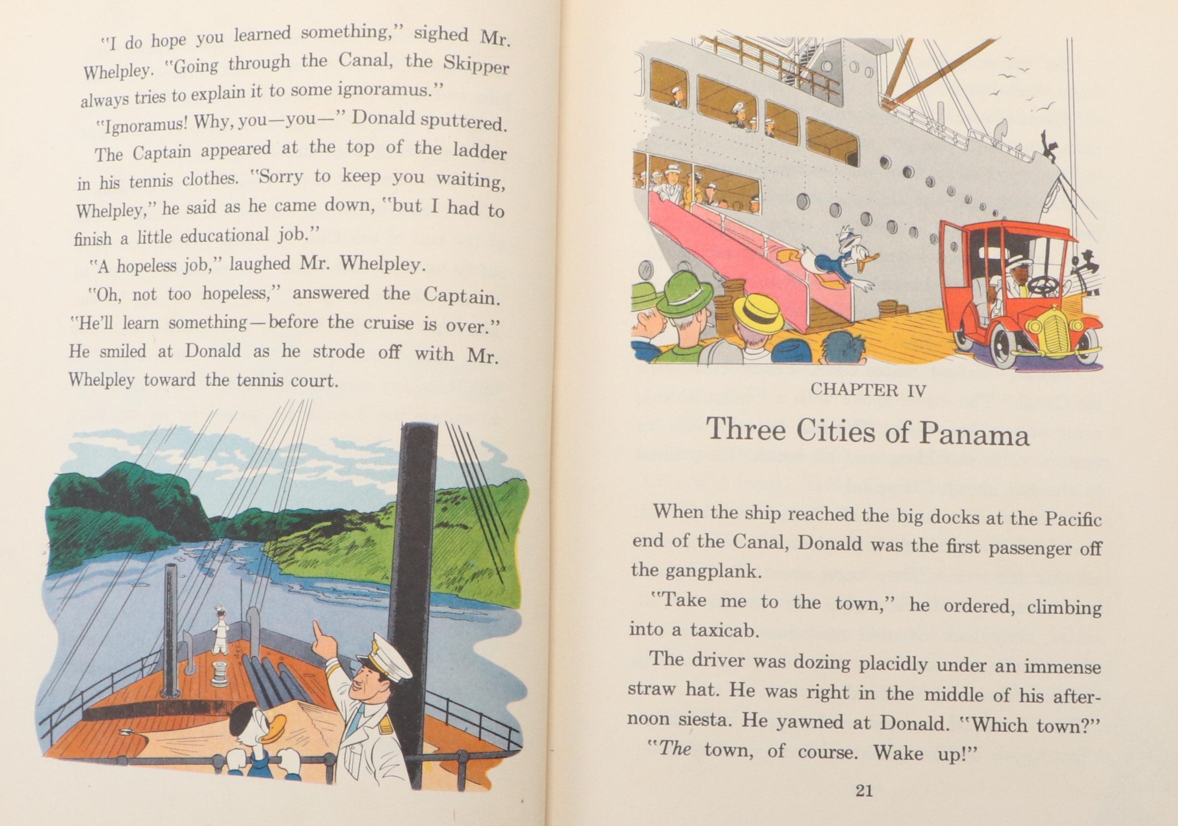 First Edition "Donald Duck Sees South America" by H. Marion Palmer, 1945