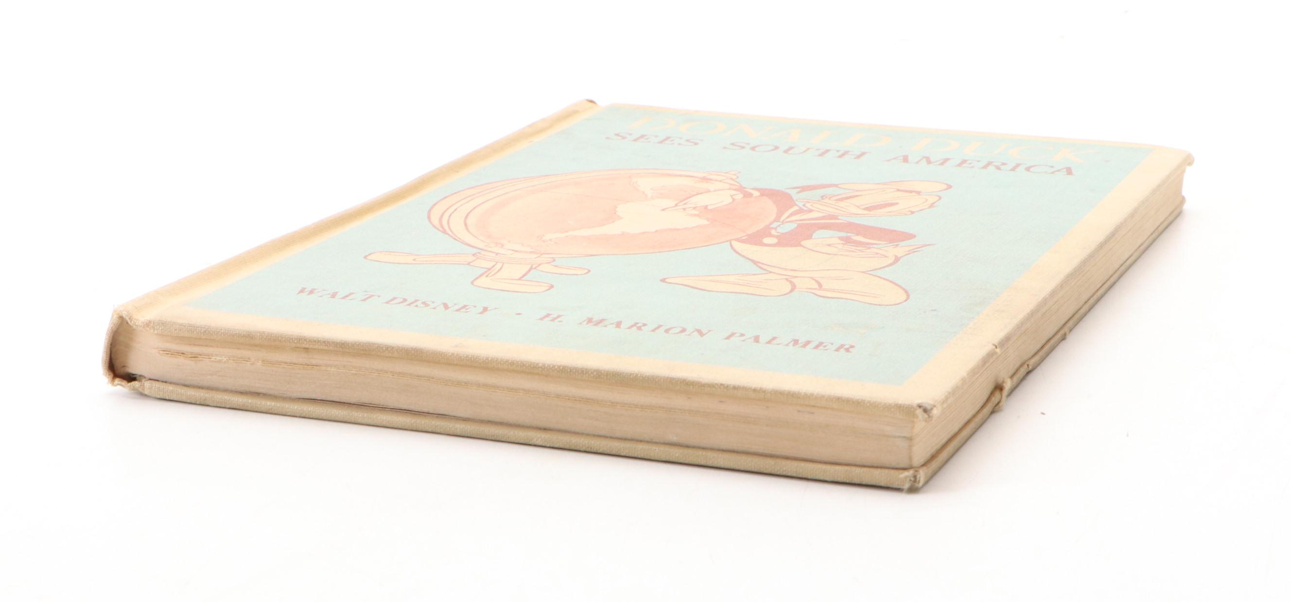 First Edition "Donald Duck Sees South America" by H. Marion Palmer, 1945