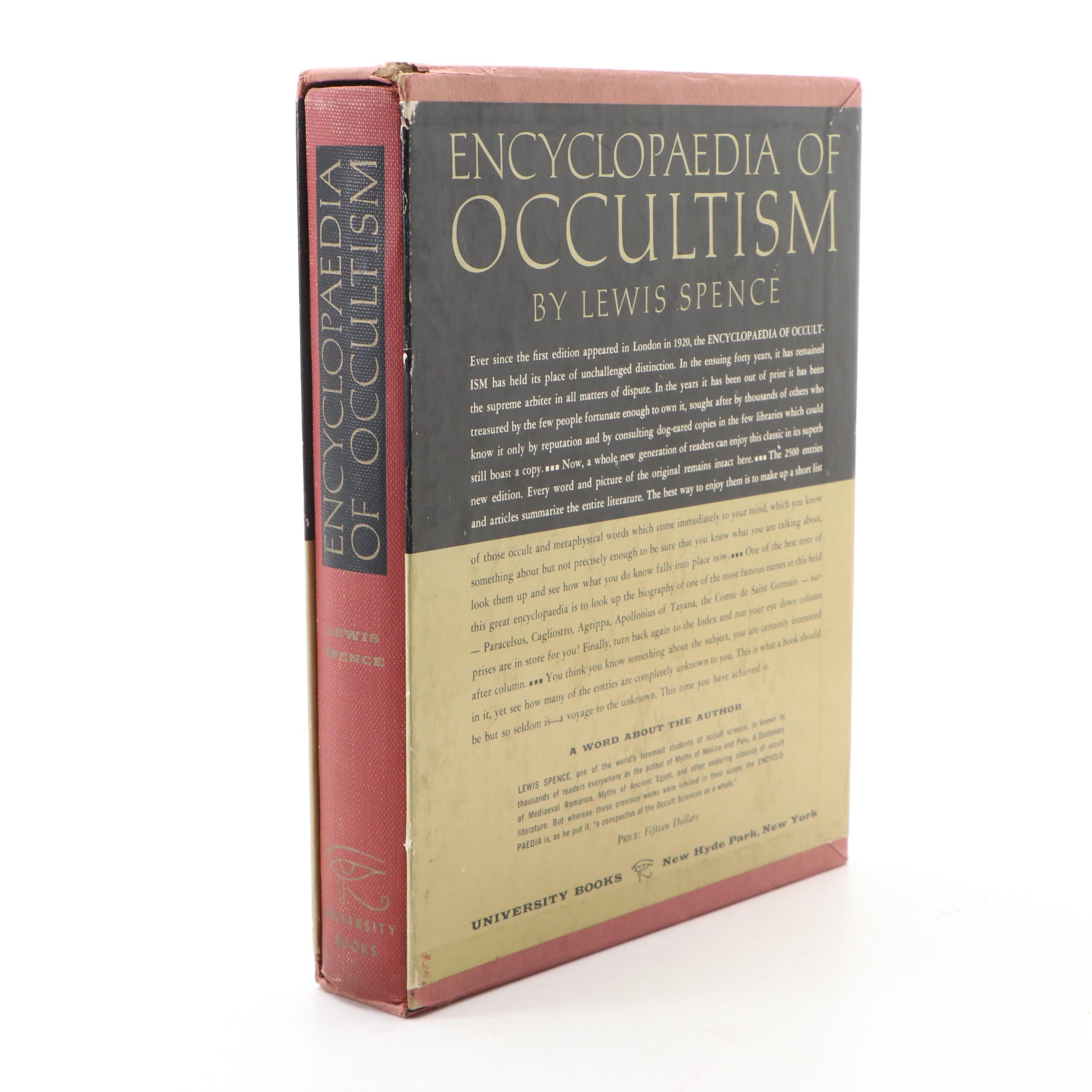 Illustrated "An Encyclopaedia of Occultism" by Lewis Spence, 1960