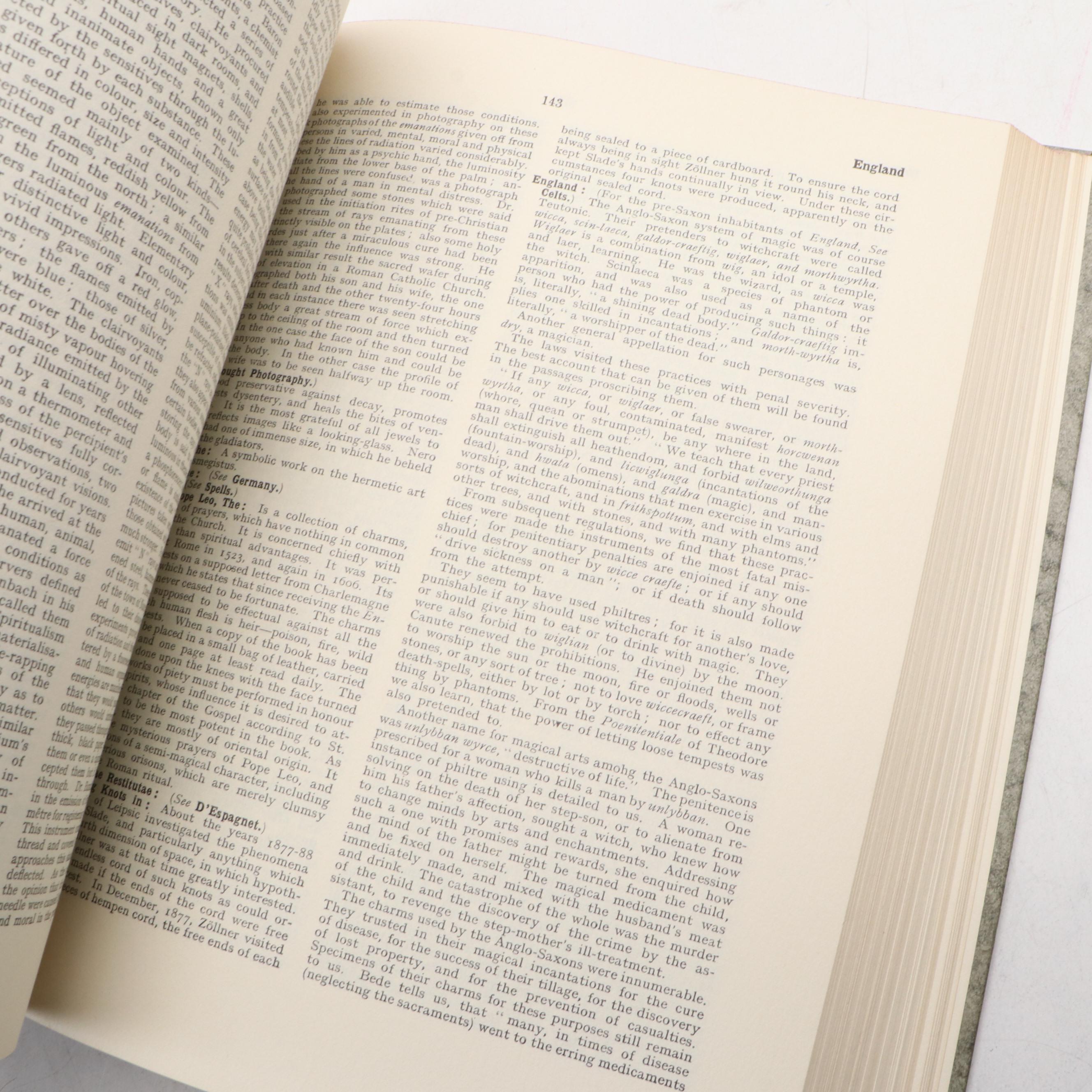 Illustrated "An Encyclopaedia of Occultism" by Lewis Spence, 1960