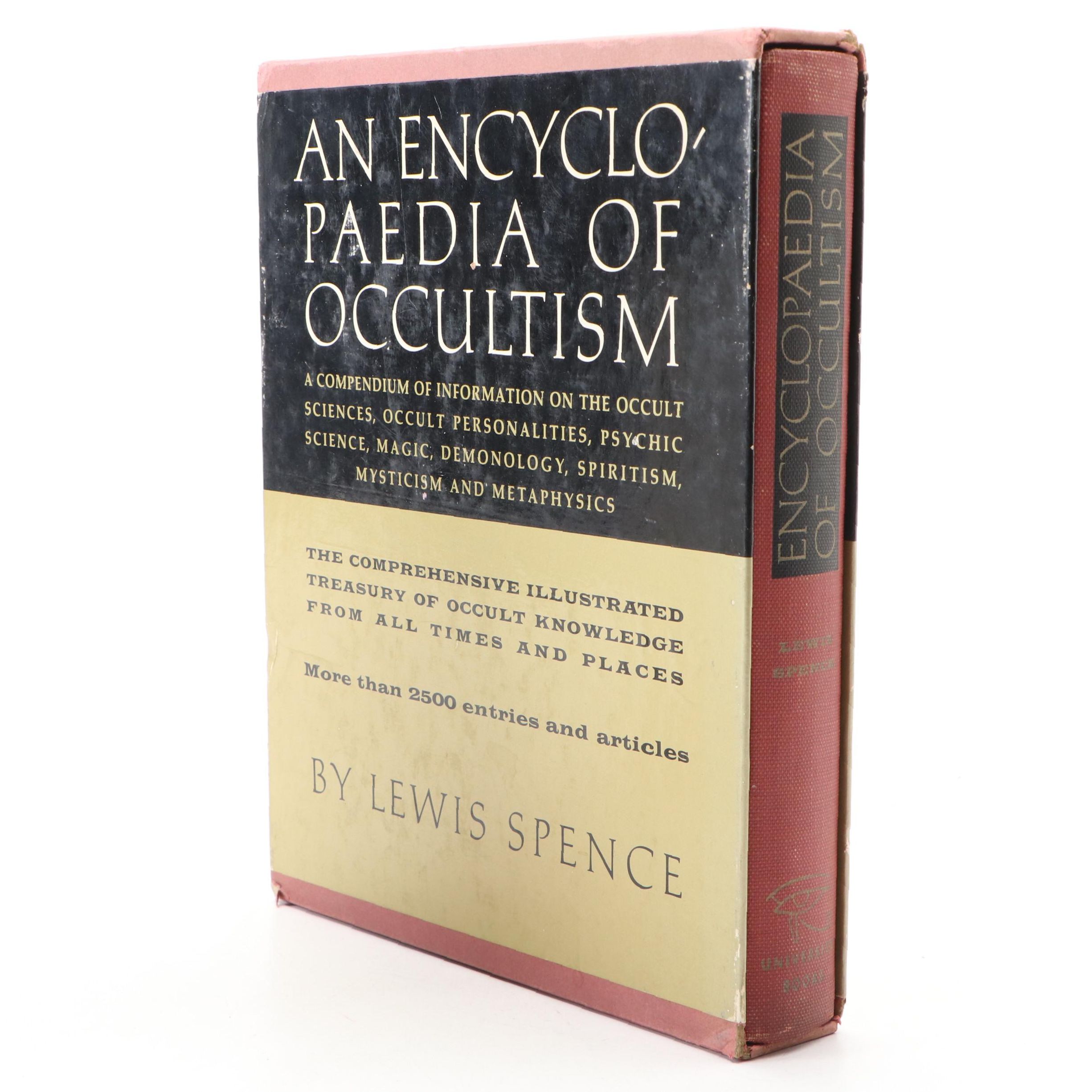 Illustrated "An Encyclopaedia of Occultism" by Lewis Spence, 1960