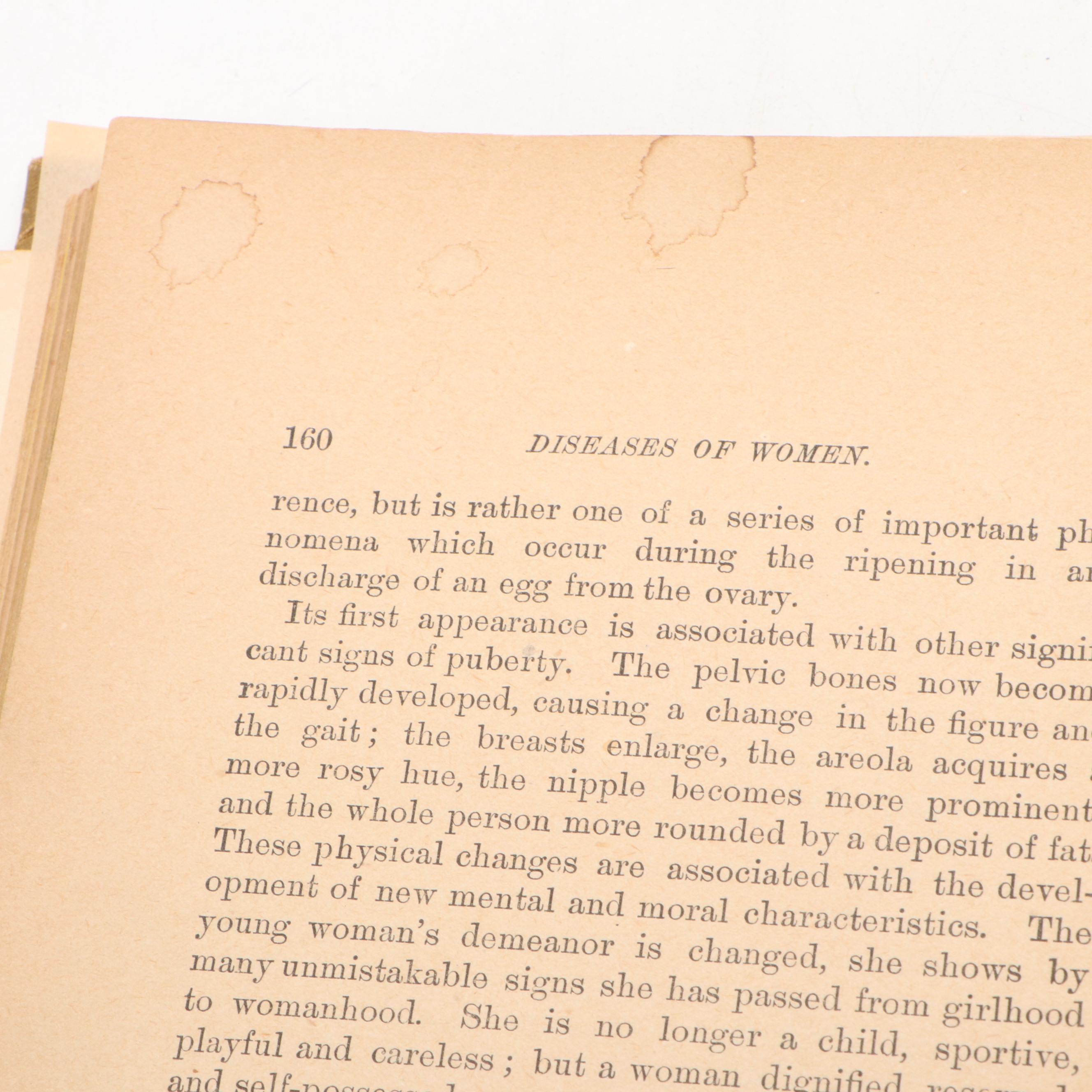 Illustrated "Practical Home Doctor for Women and Children" by David Wark, 1882