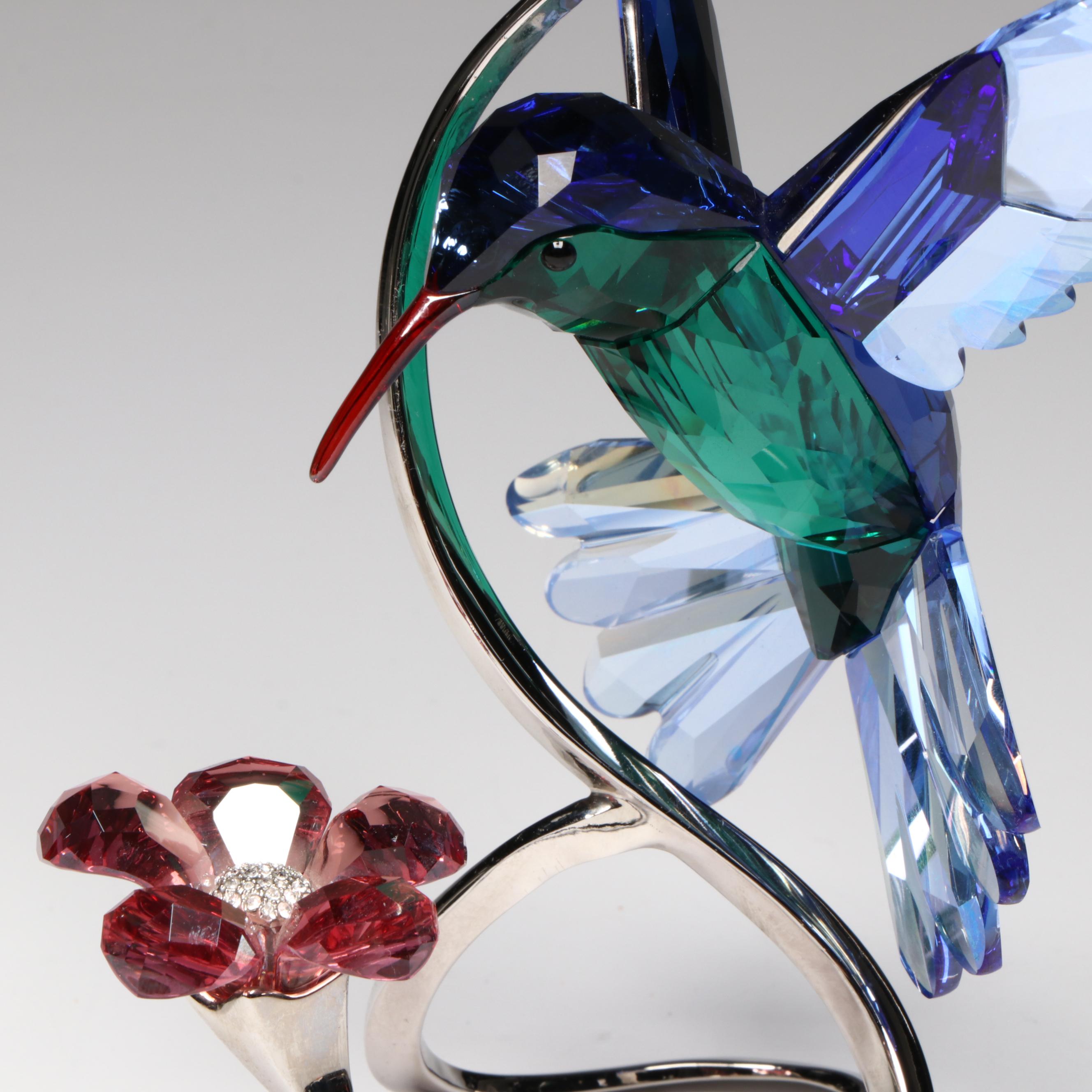 Swarovski Crystal "Hummingbird" Figurine