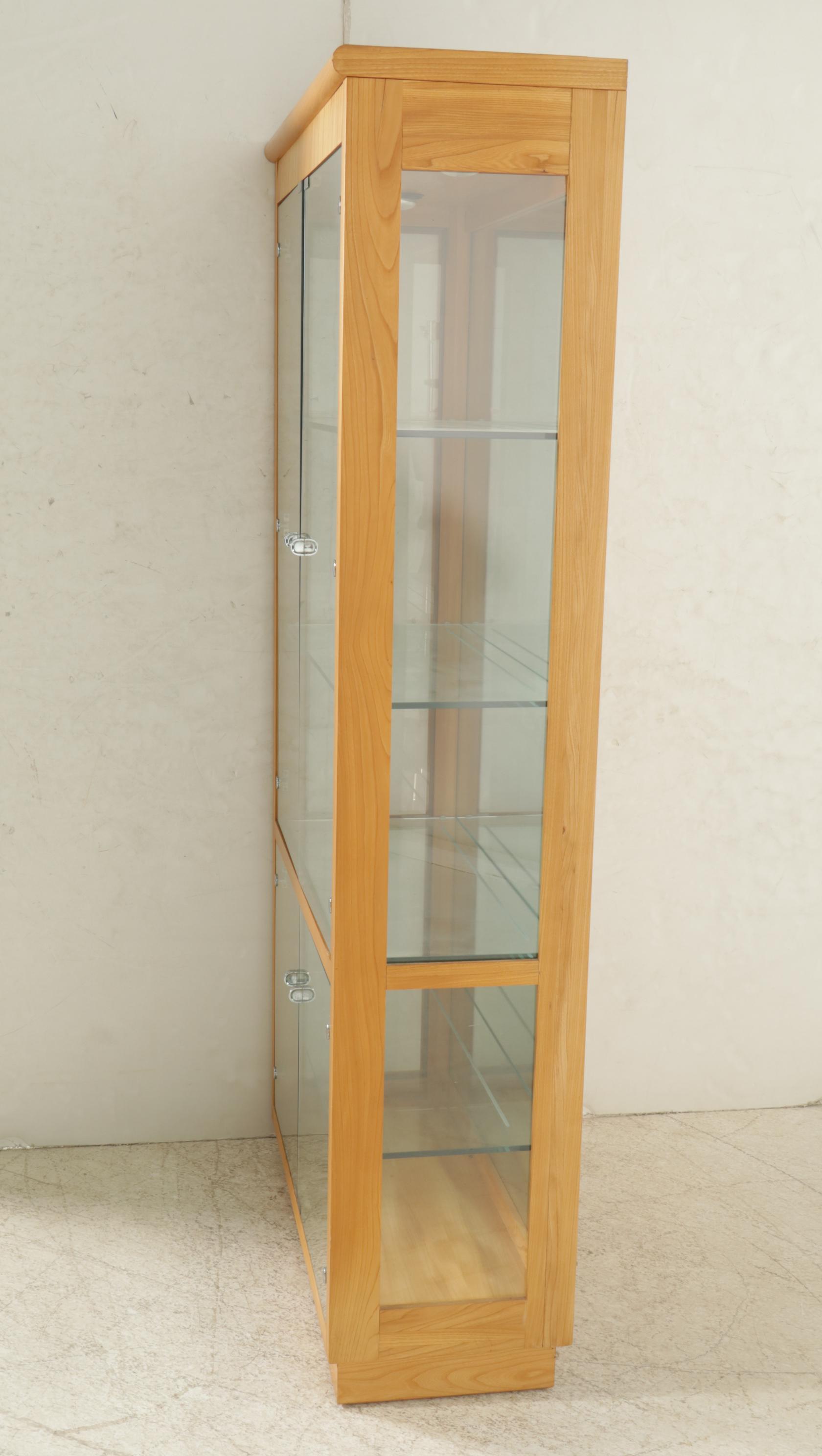 Illuminated Display Cabinet, Late 20th Century