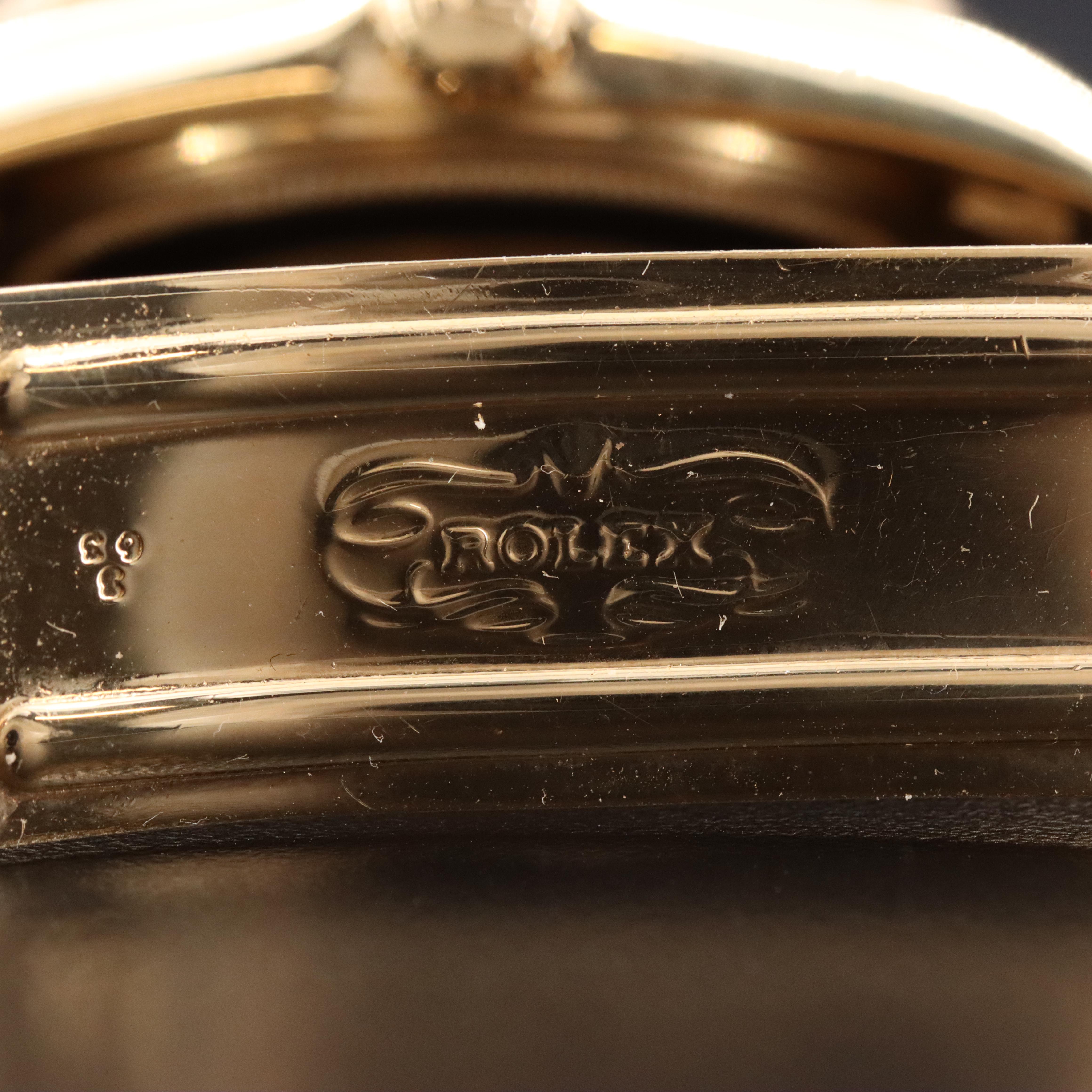 1967 Rolex Day-Date Custom 1.00 CTW Diamond Case Watch