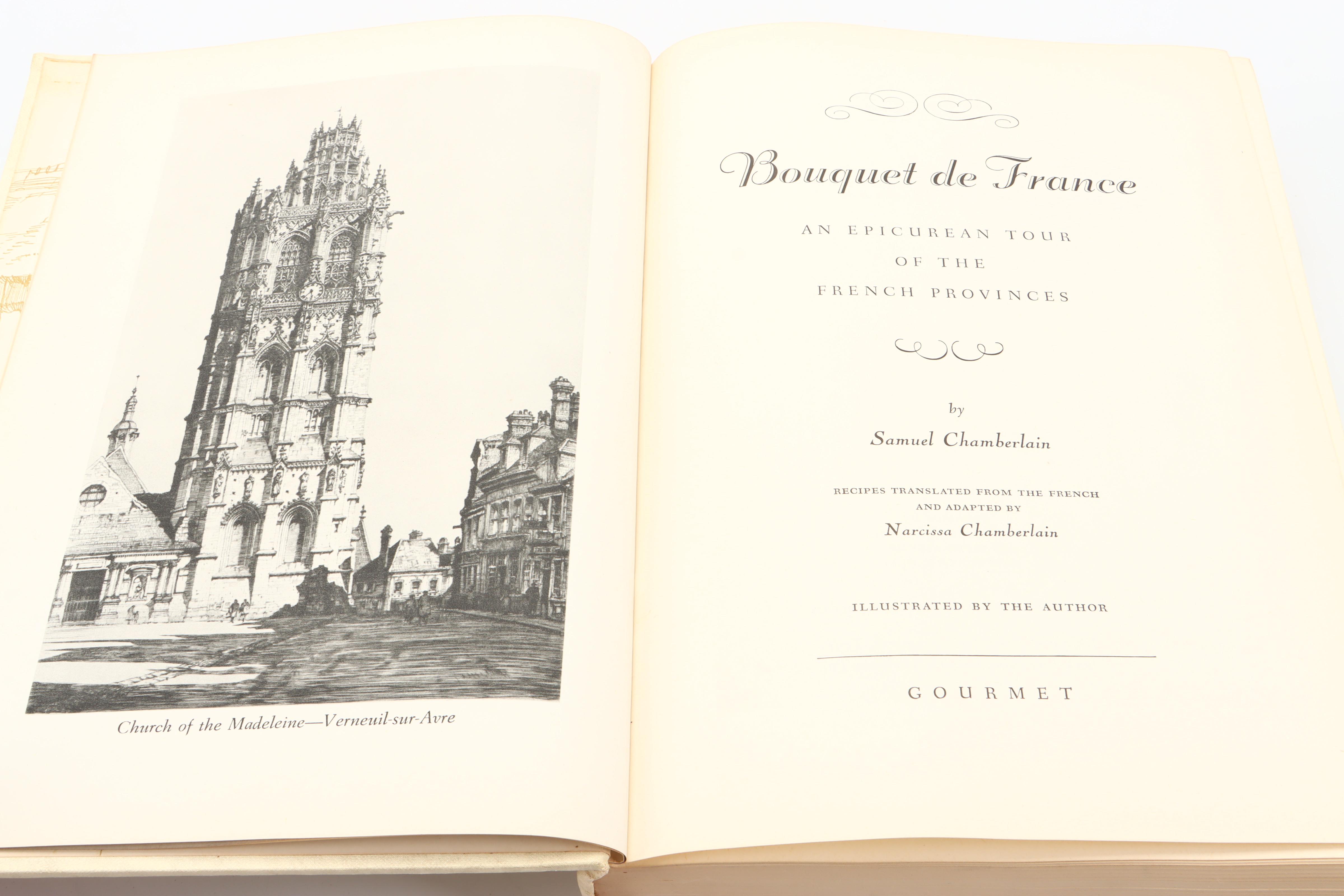 "Bouquet de France" by Samuel Chamberlain and More Cookbooks