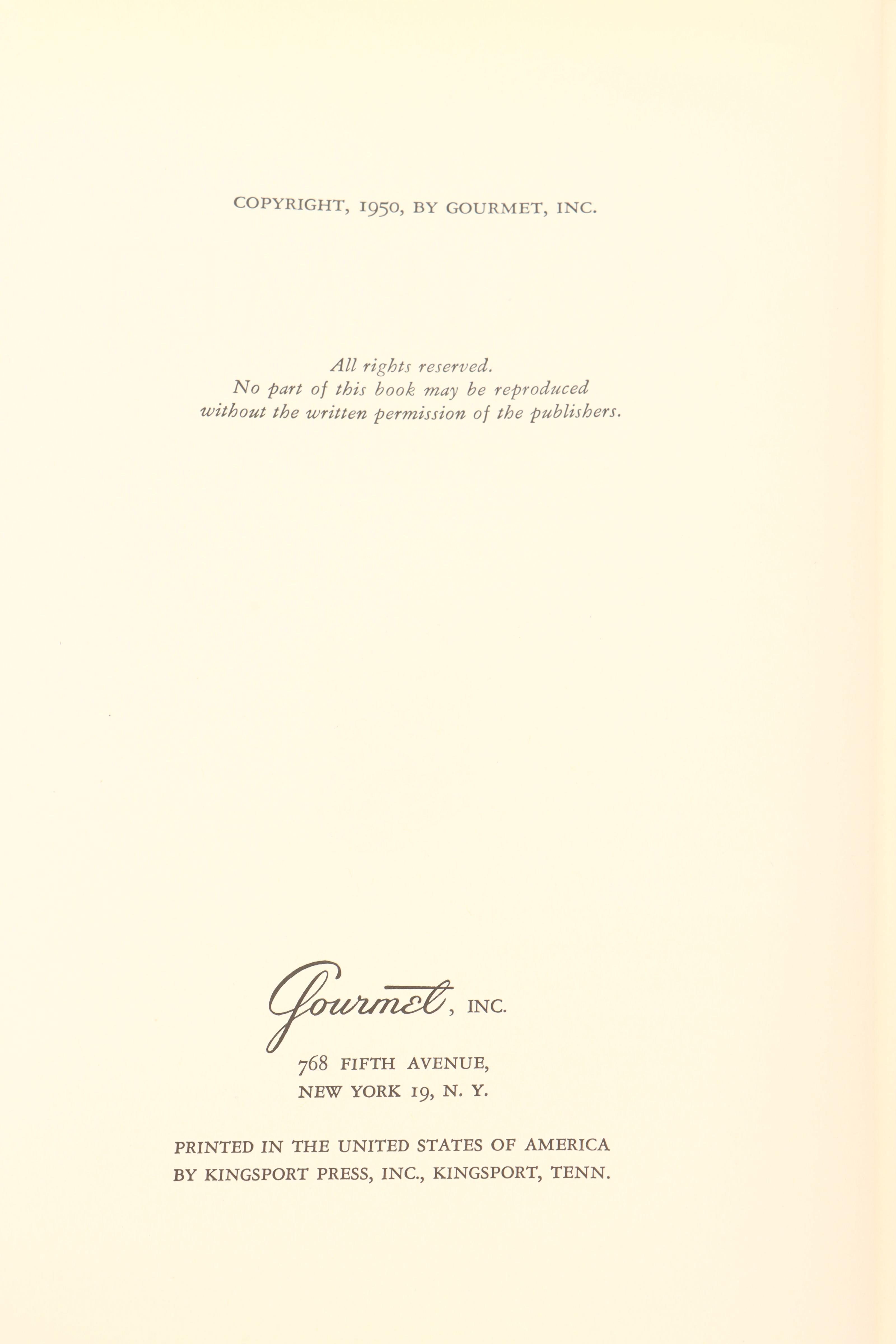 "Bouquet de France" by Samuel Chamberlain and More Cookbooks