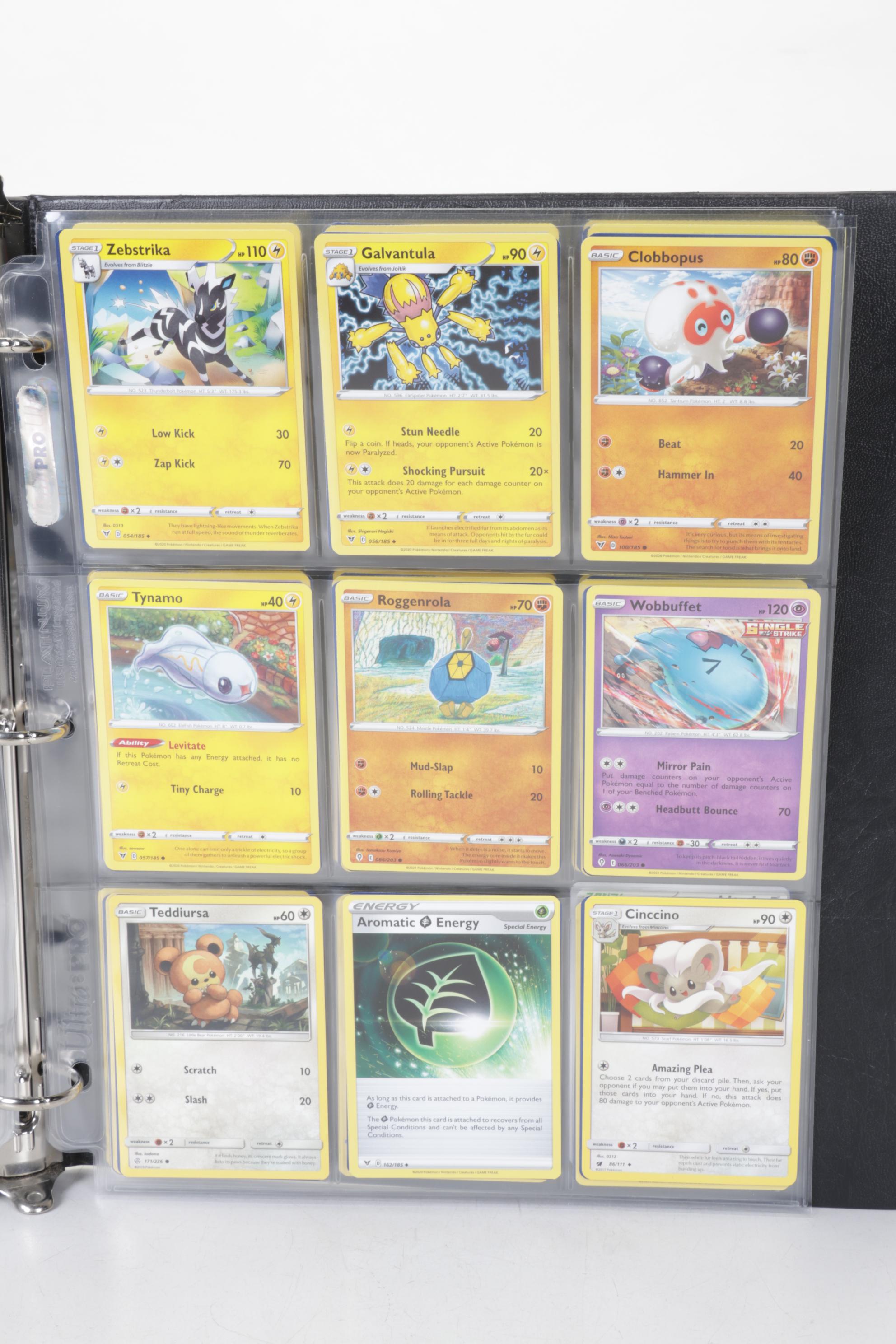 English & Korean Pokémon Card Collection Featuring Base & Fossil Sets