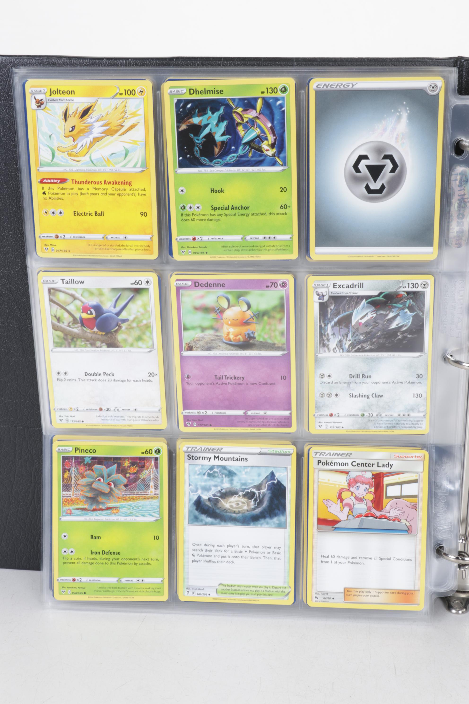 English & Korean Pokémon Card Collection Featuring Base & Fossil Sets