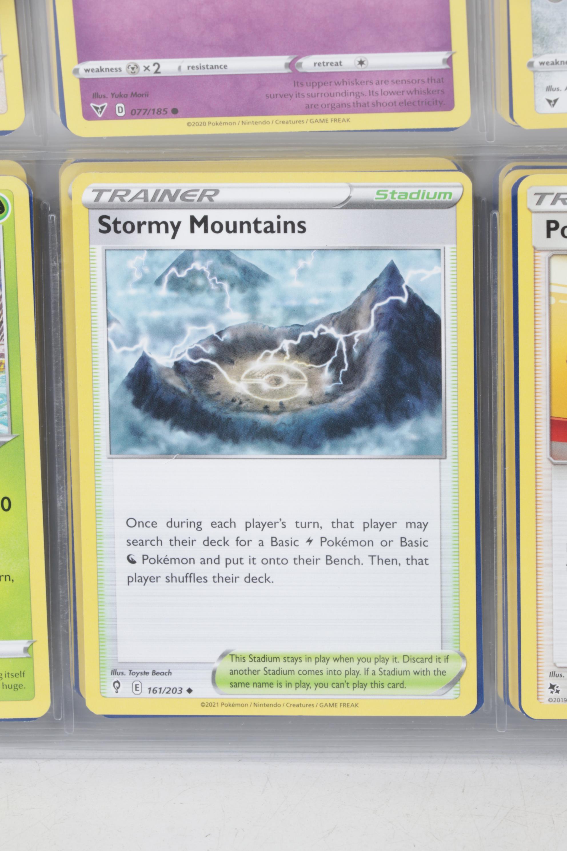 English & Korean Pokémon Card Collection Featuring Base & Fossil Sets