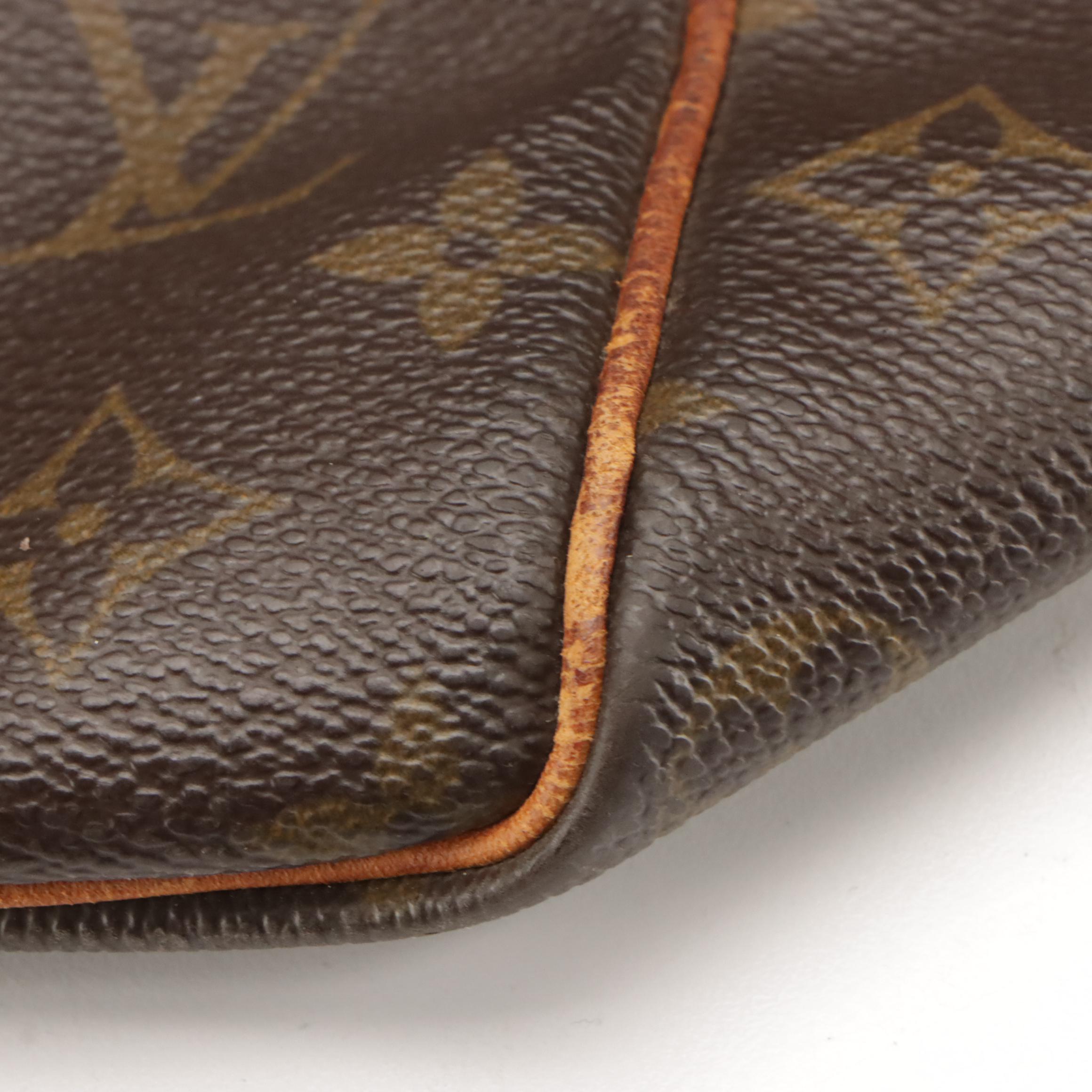 Louis Vuitton Keepall 50 Travel Bag in Monogram Canvas and Leather