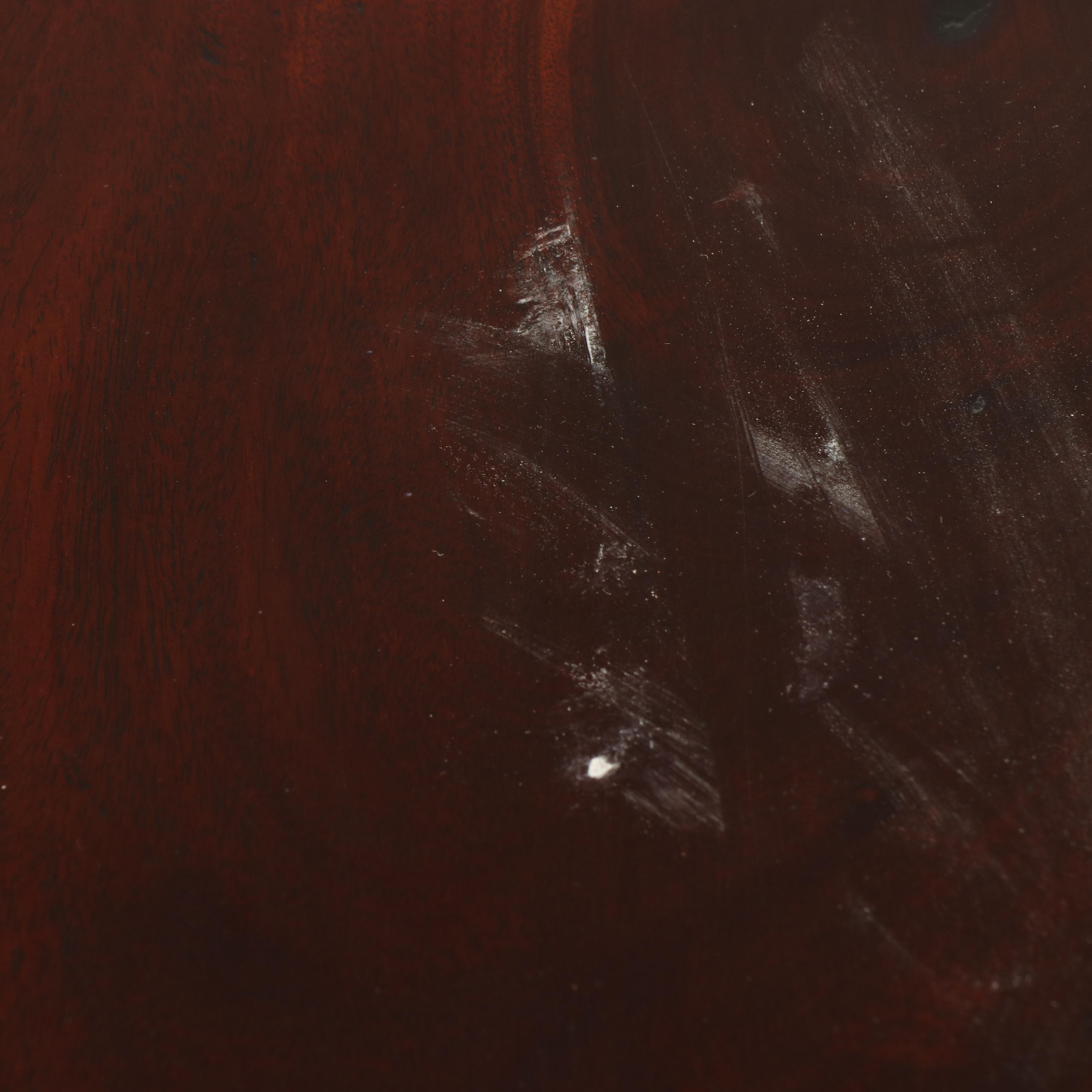 Classical Style Mahogany Drop-Leaf Dining Table, Early 20th Century