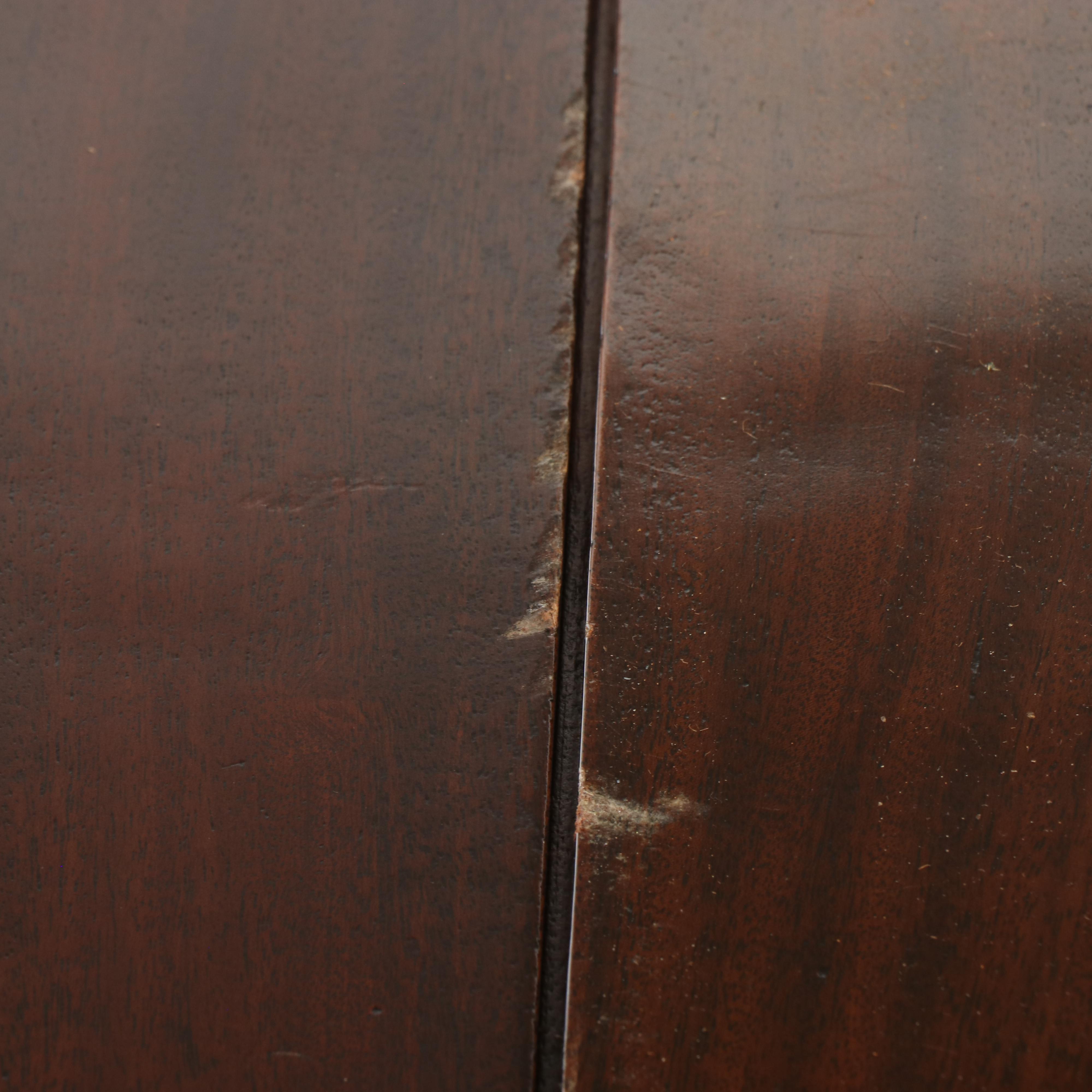 Classical Style Mahogany Drop-Leaf Dining Table, Early 20th Century