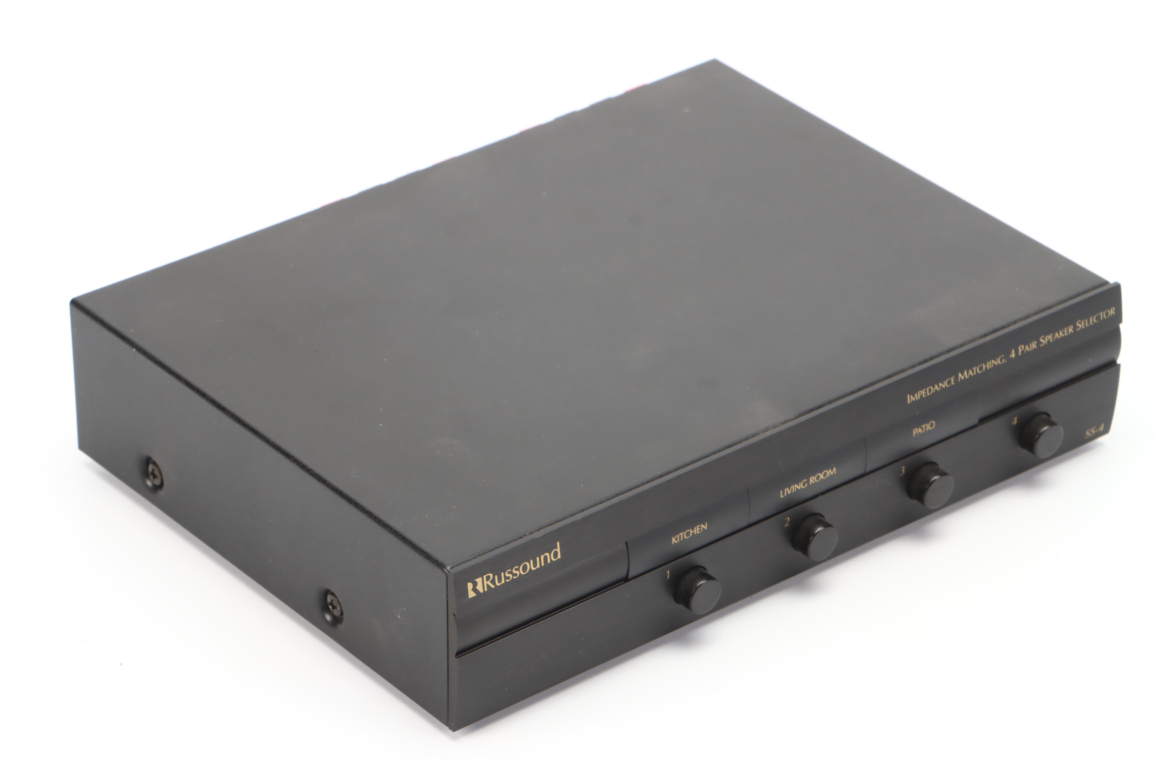 Yamaha RX-450 Stereo Amplifier with Russound Speaker Selector and More