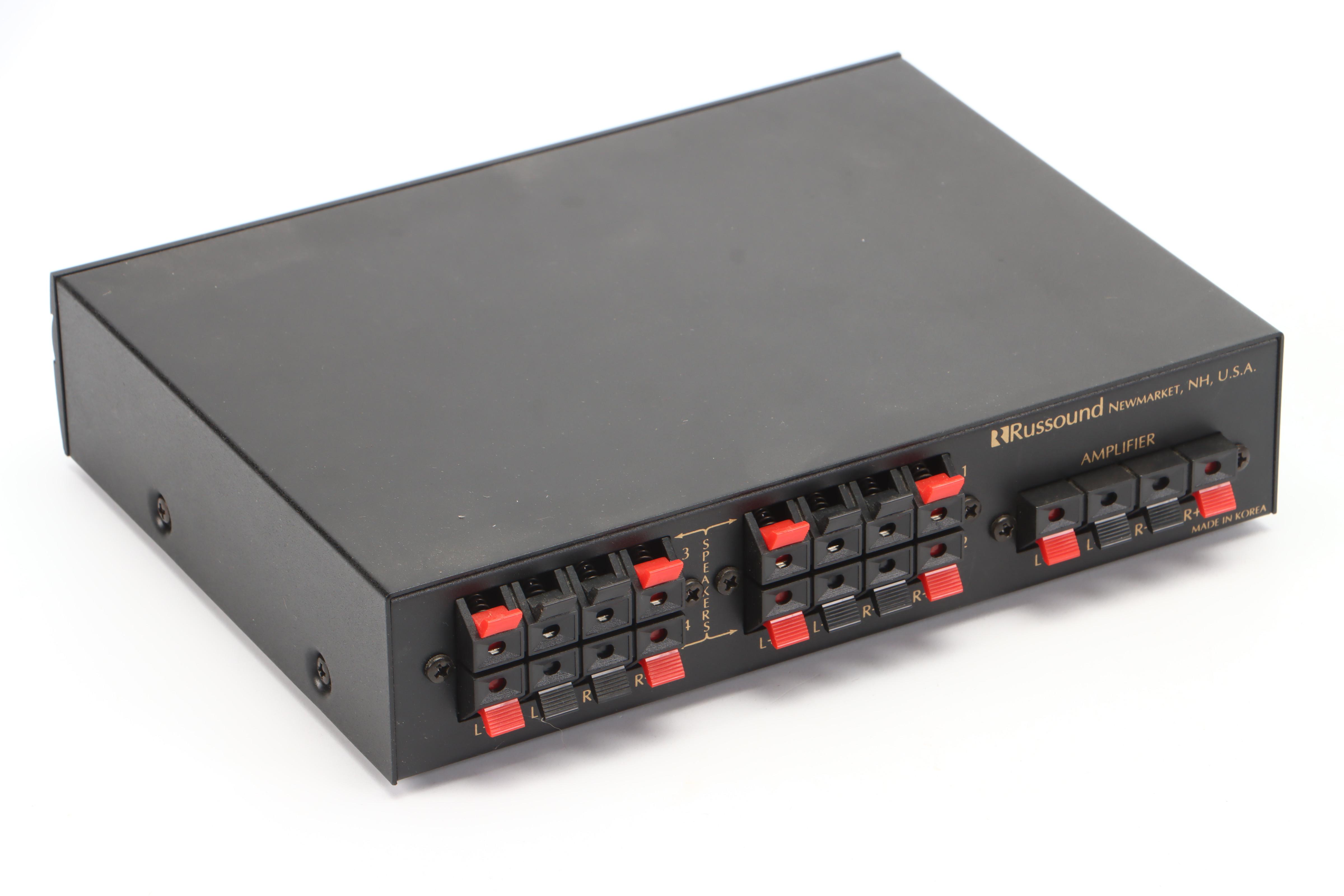 Yamaha RX-450 Stereo Amplifier with Russound Speaker Selector and More