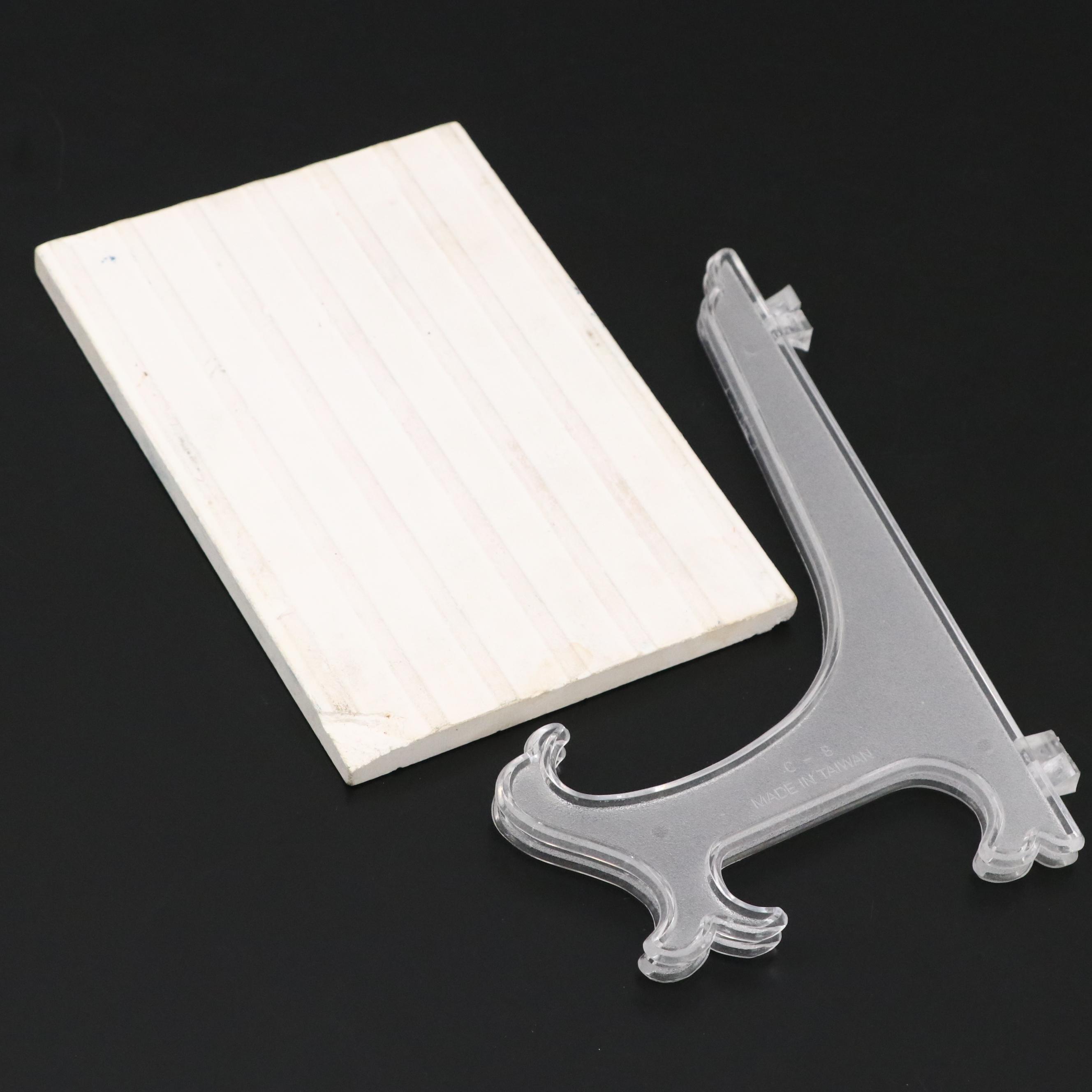 Delft Canal Scene Tile with Other Metal Lighthouse-Themed Switch Plates