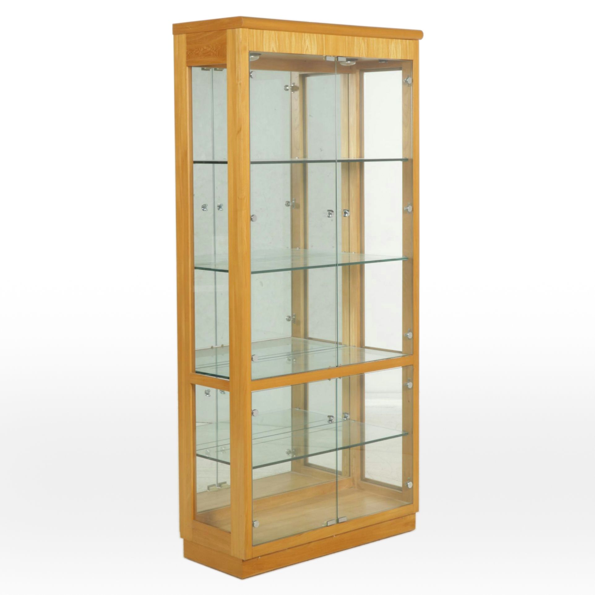 Illuminated Display Cabinet, Late 20th Century