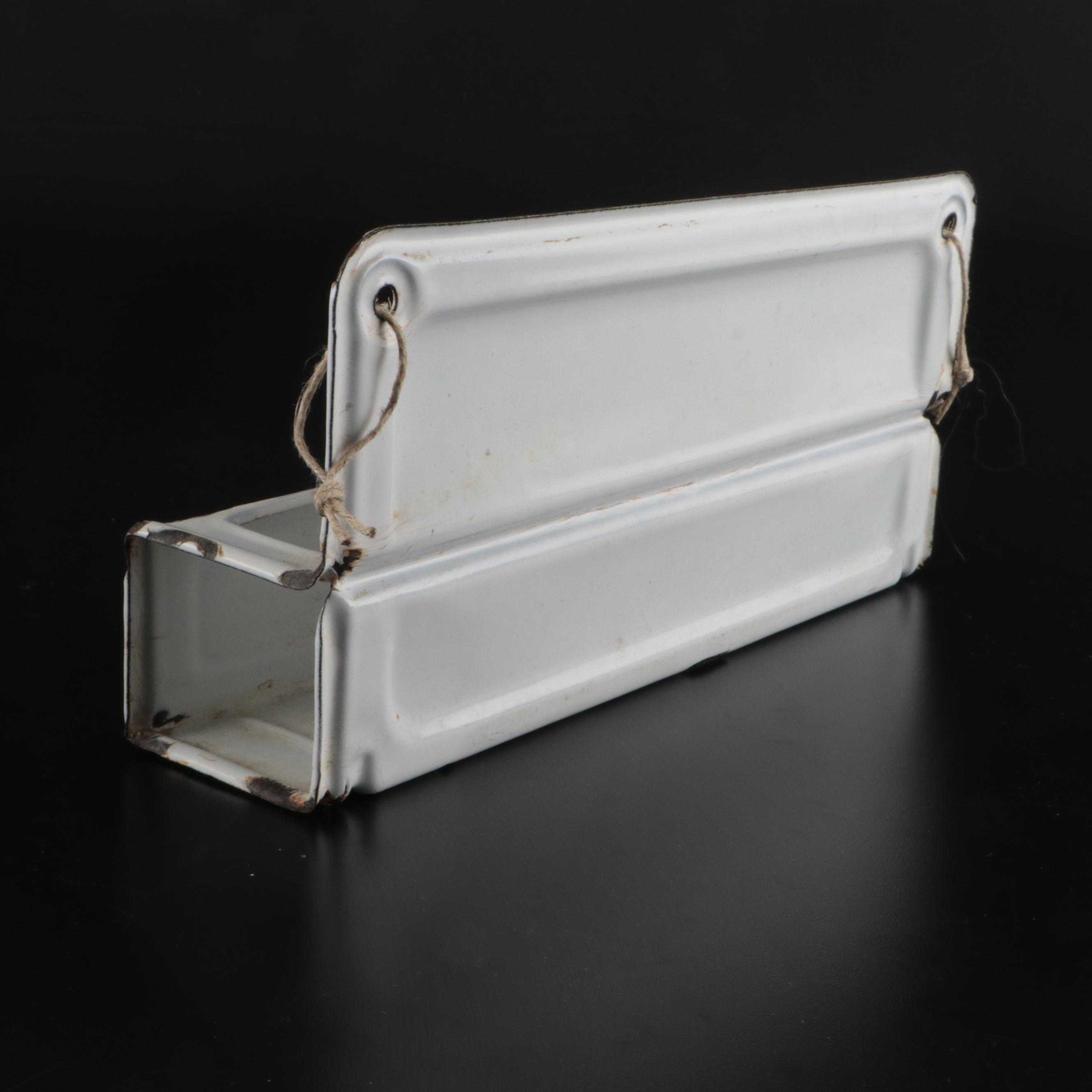 Kockums Soap Hold with Other Enameled Laundry Detergent Holder and Kitchenware