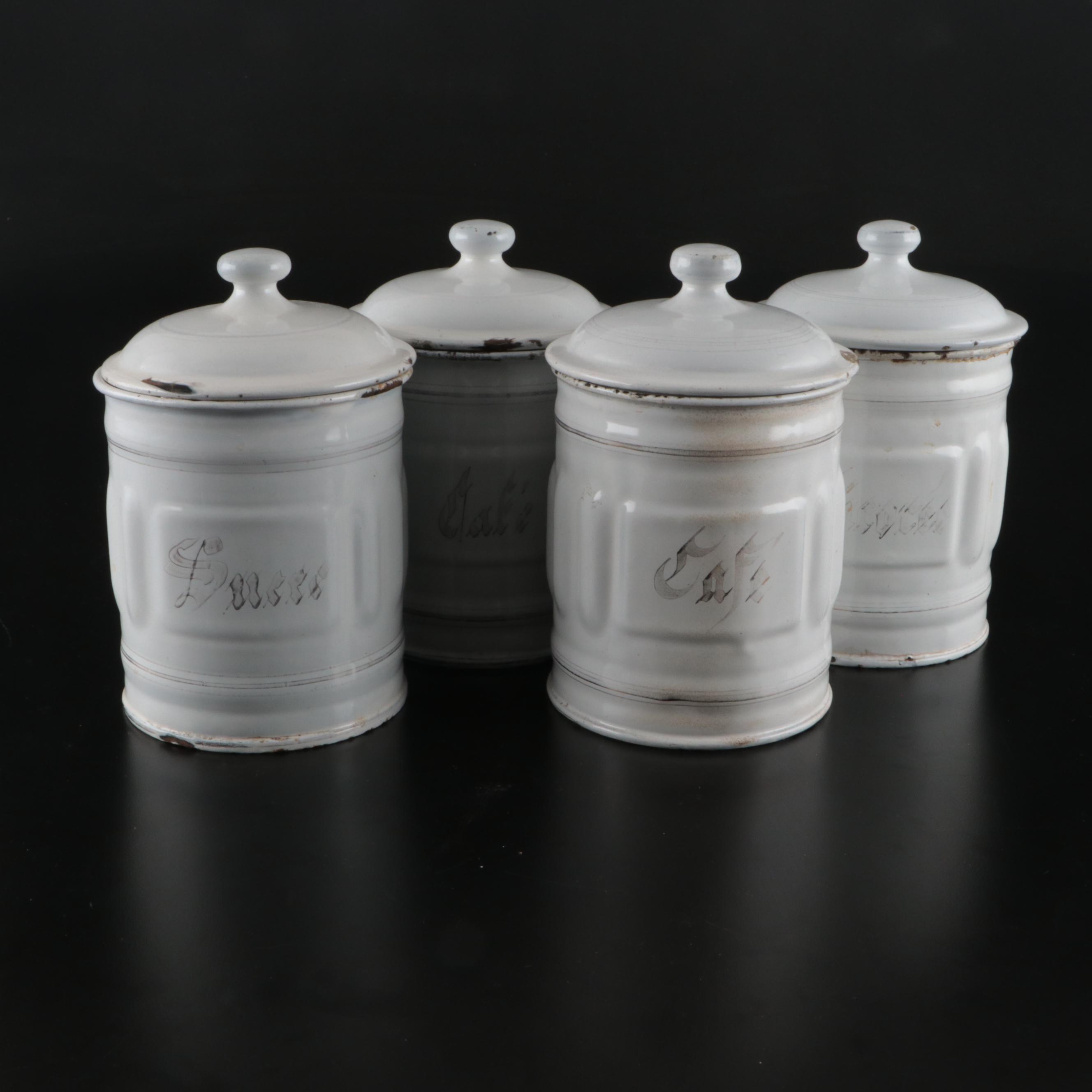 Kockums Soap Hold with Other Enameled Laundry Detergent Holder and Kitchenware