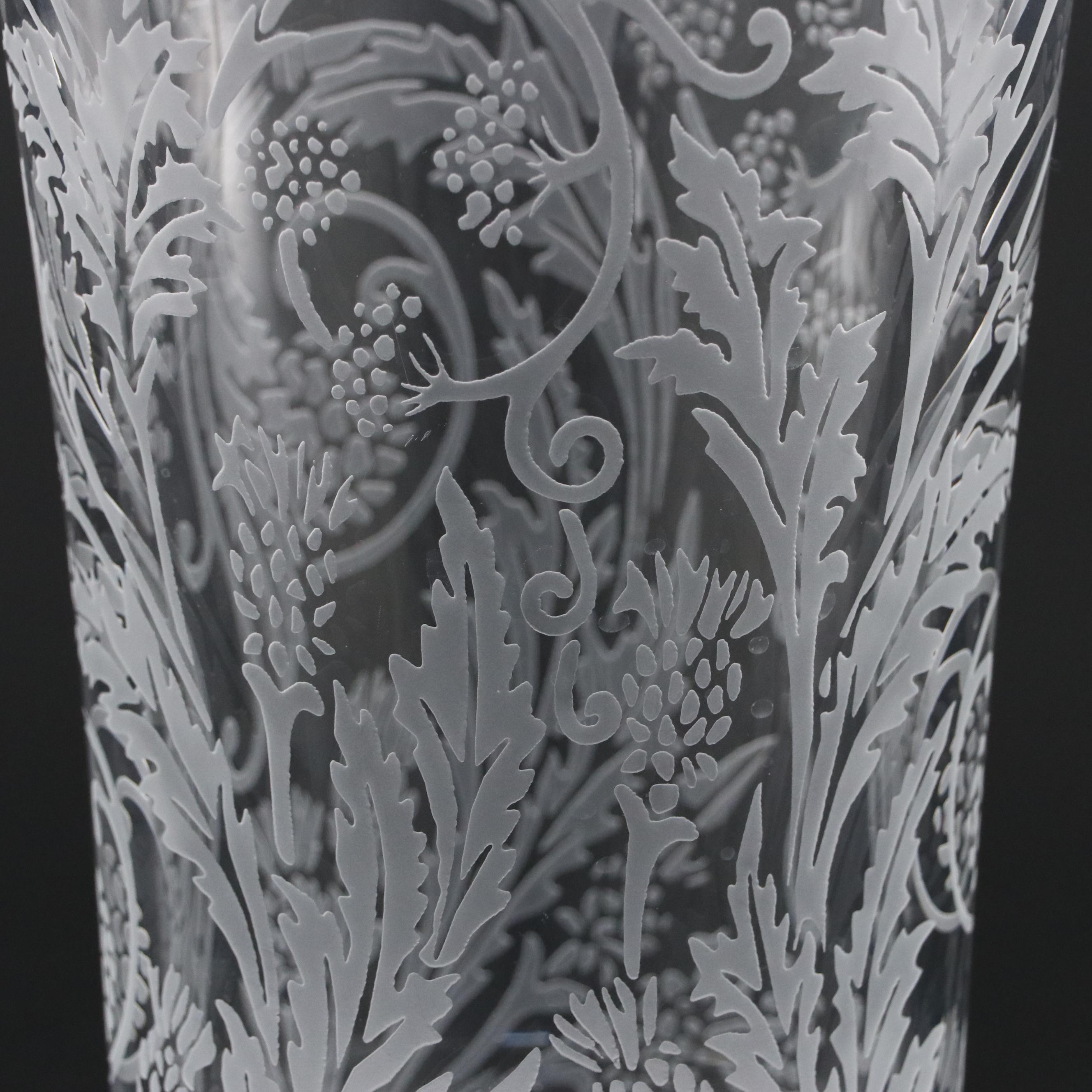 Christofle Crystal Vase