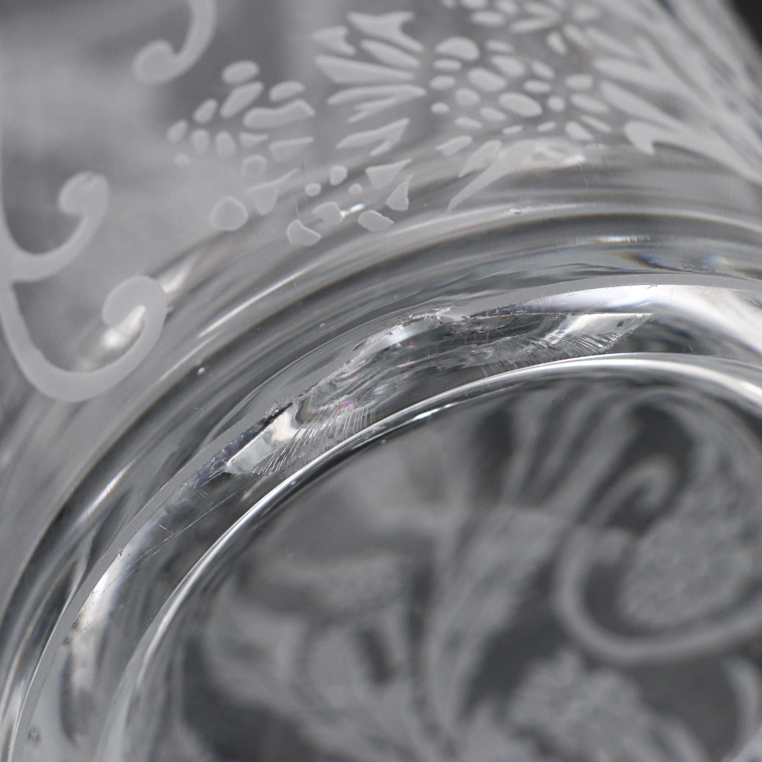 Christofle Crystal Vase