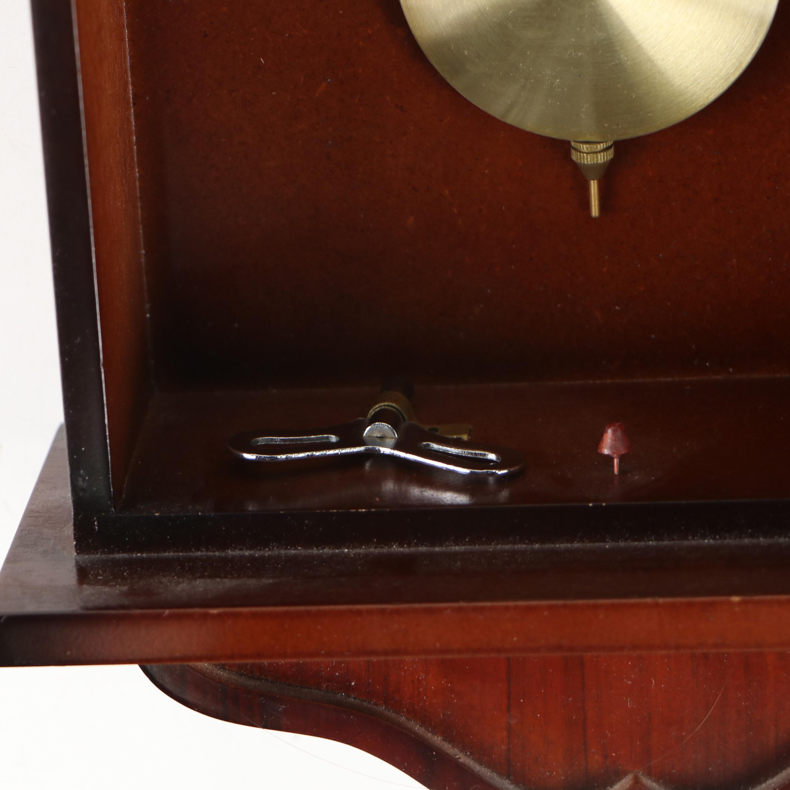 Daniel Dakota 35 Day Wood Wall Clock, Late 20th Century