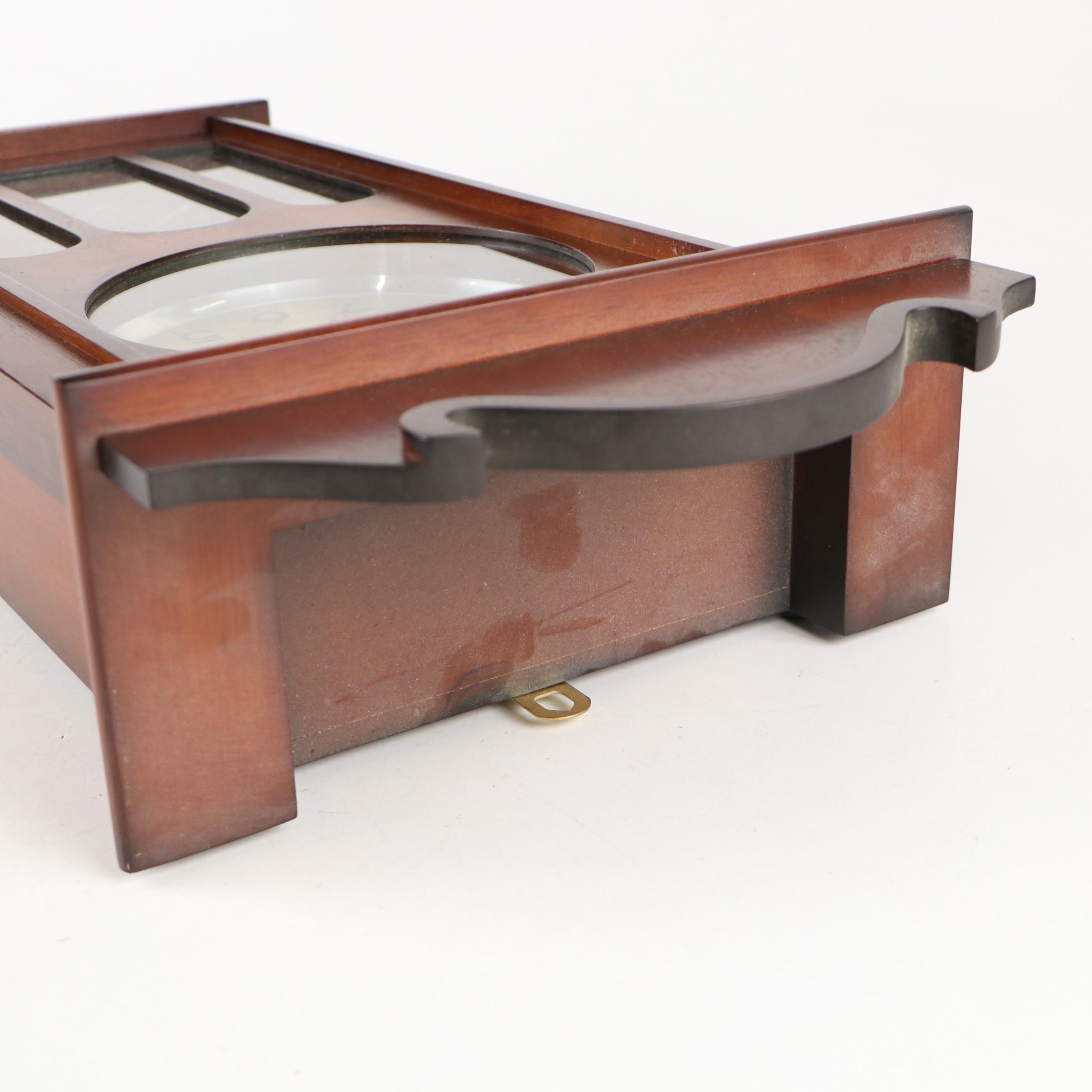 Daniel Dakota 35 Day Wood Wall Clock, Late 20th Century