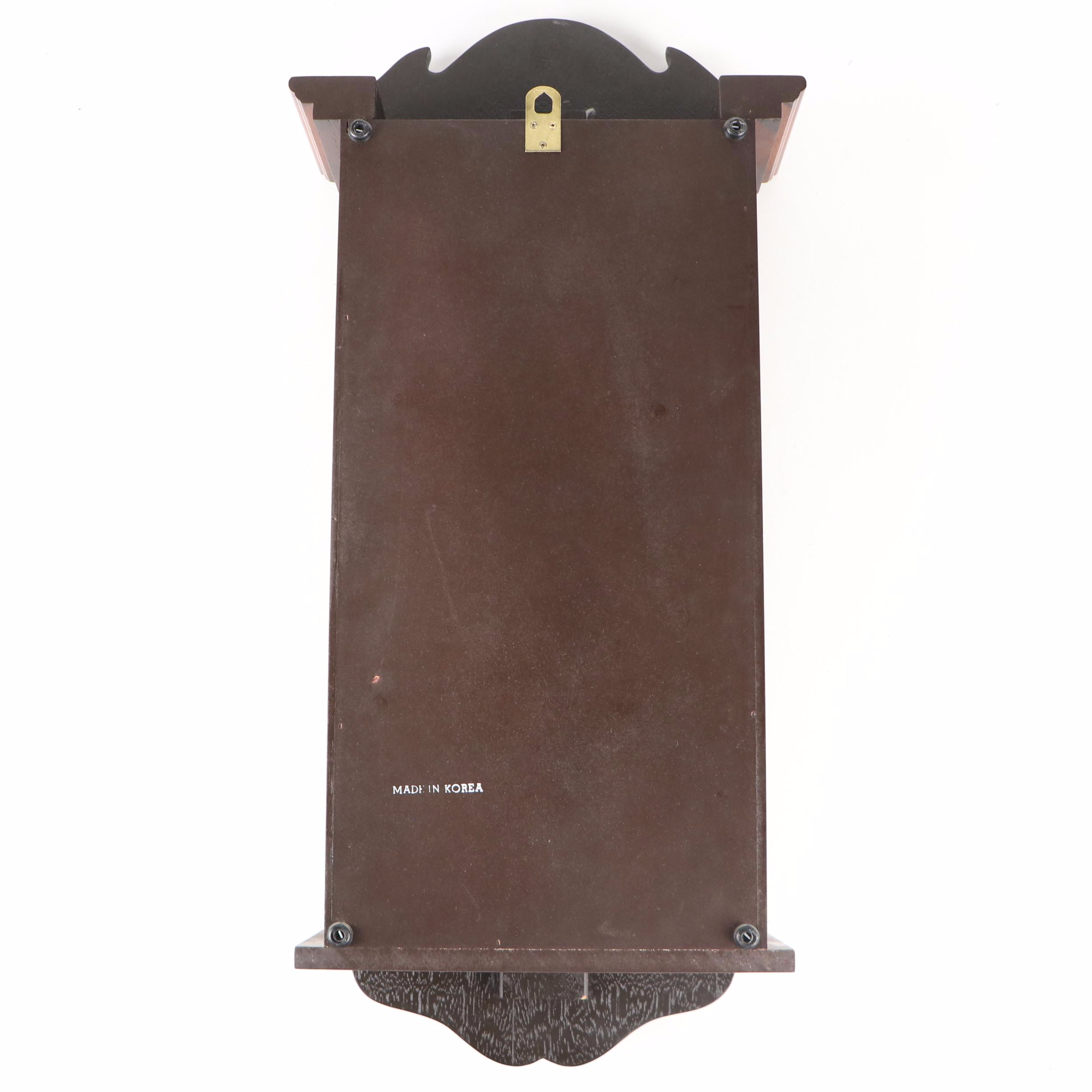 Daniel Dakota 35 Day Wood Wall Clock, Late 20th Century