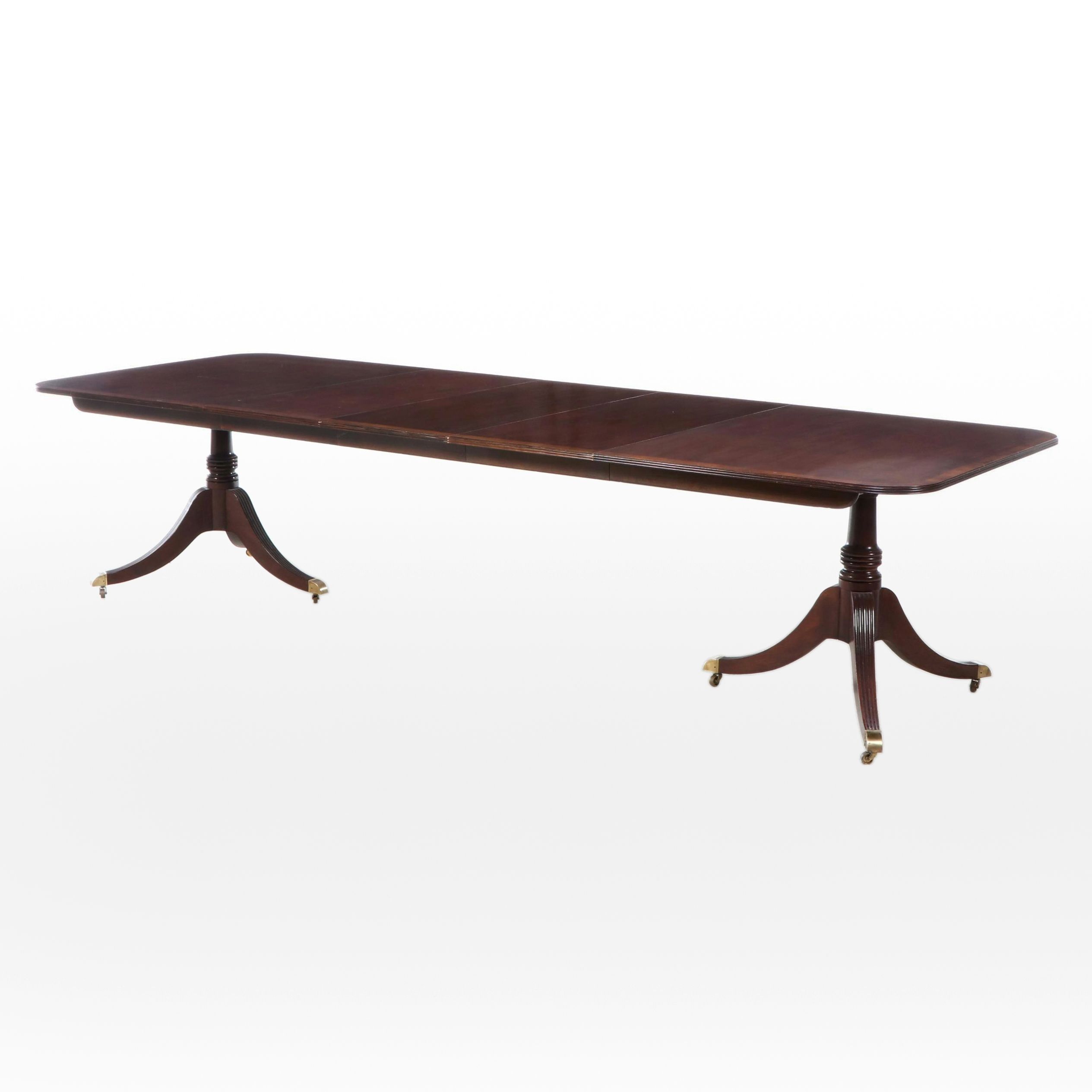 Baker Furniture Collector's Edition Federal Style Mahogany Dining Table