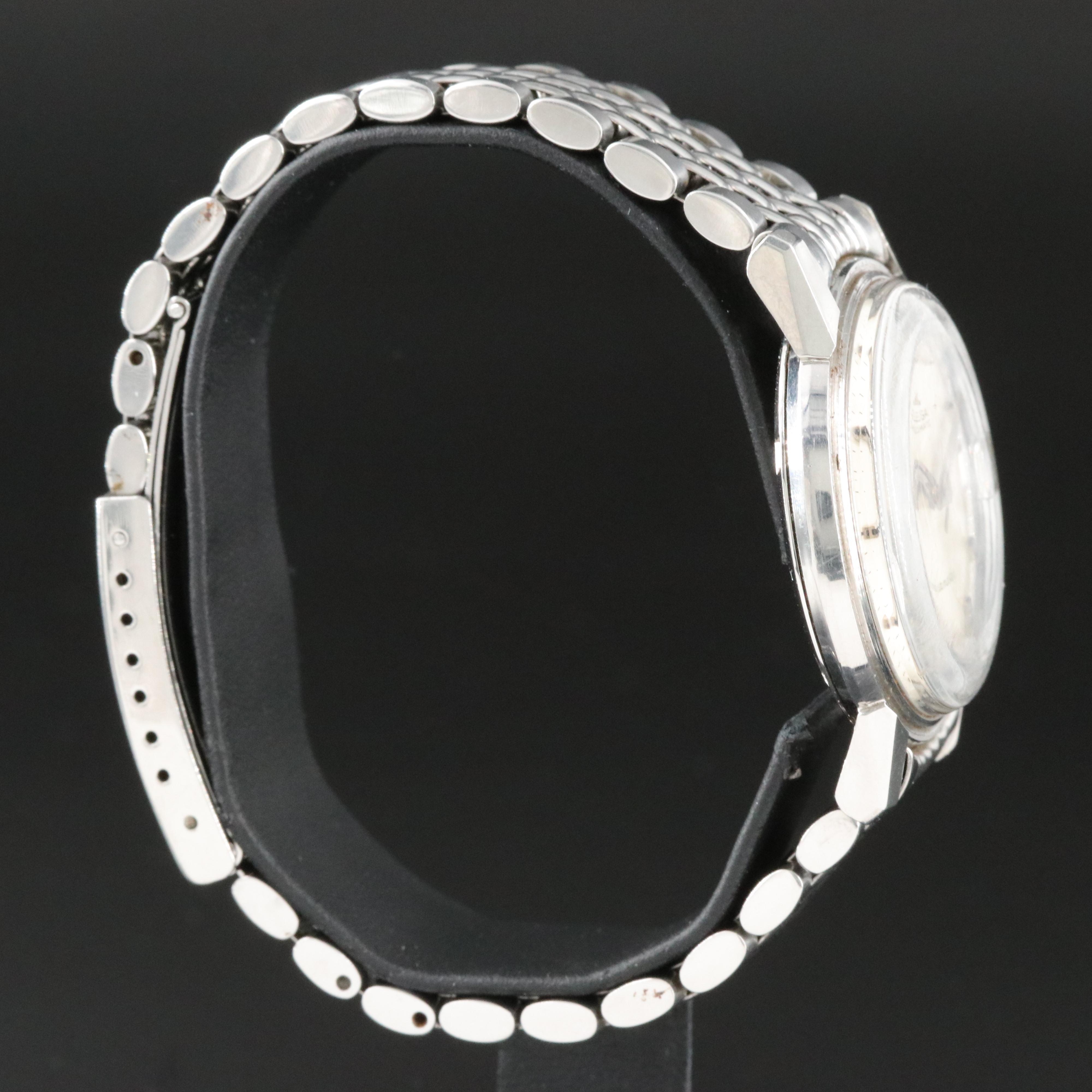 Vintage Omega Seamaster 166.003 Silver 34mm Automatic Watch