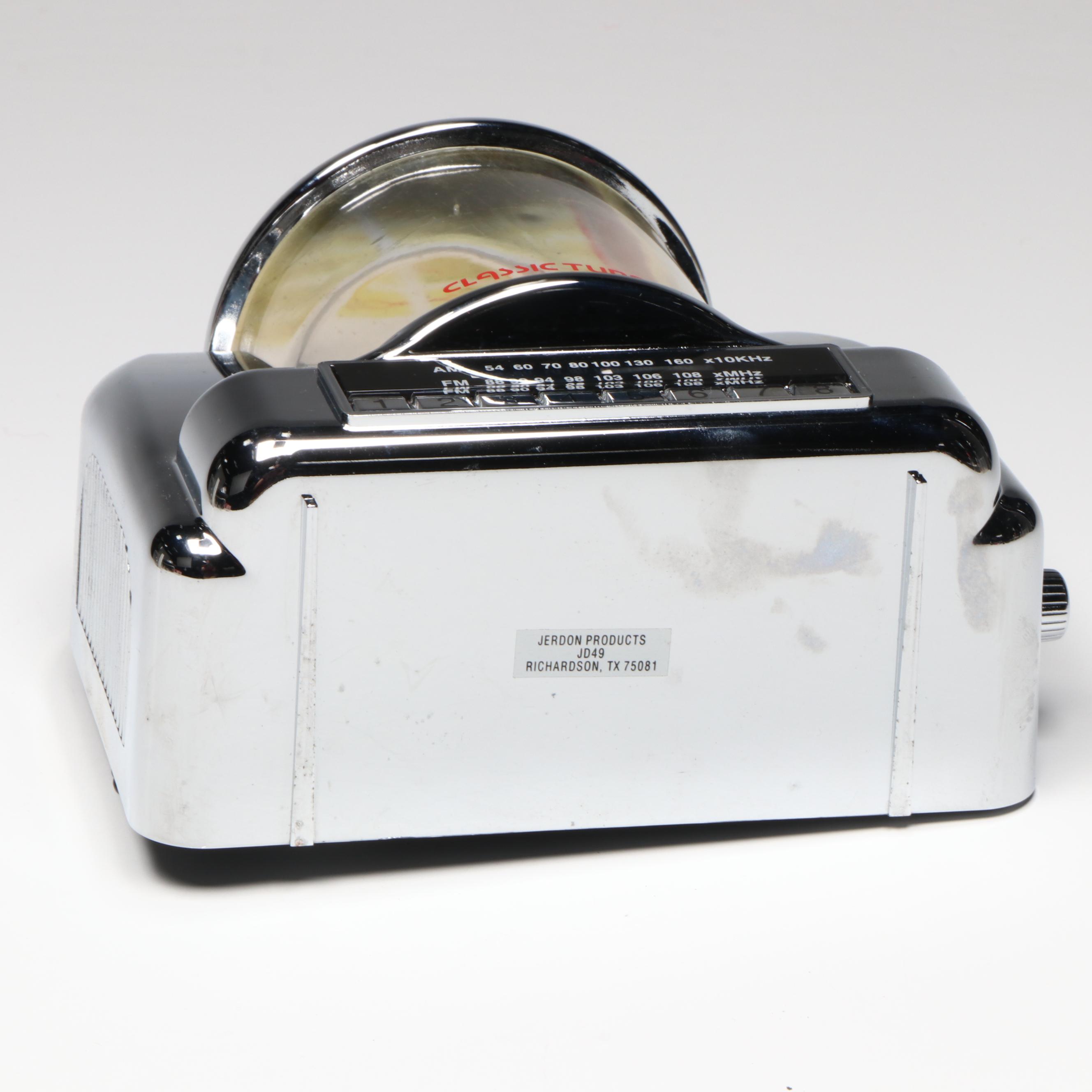 Children's Desk Lamp with Classic Tunes Tabletop Jukebox AM/FM Radio