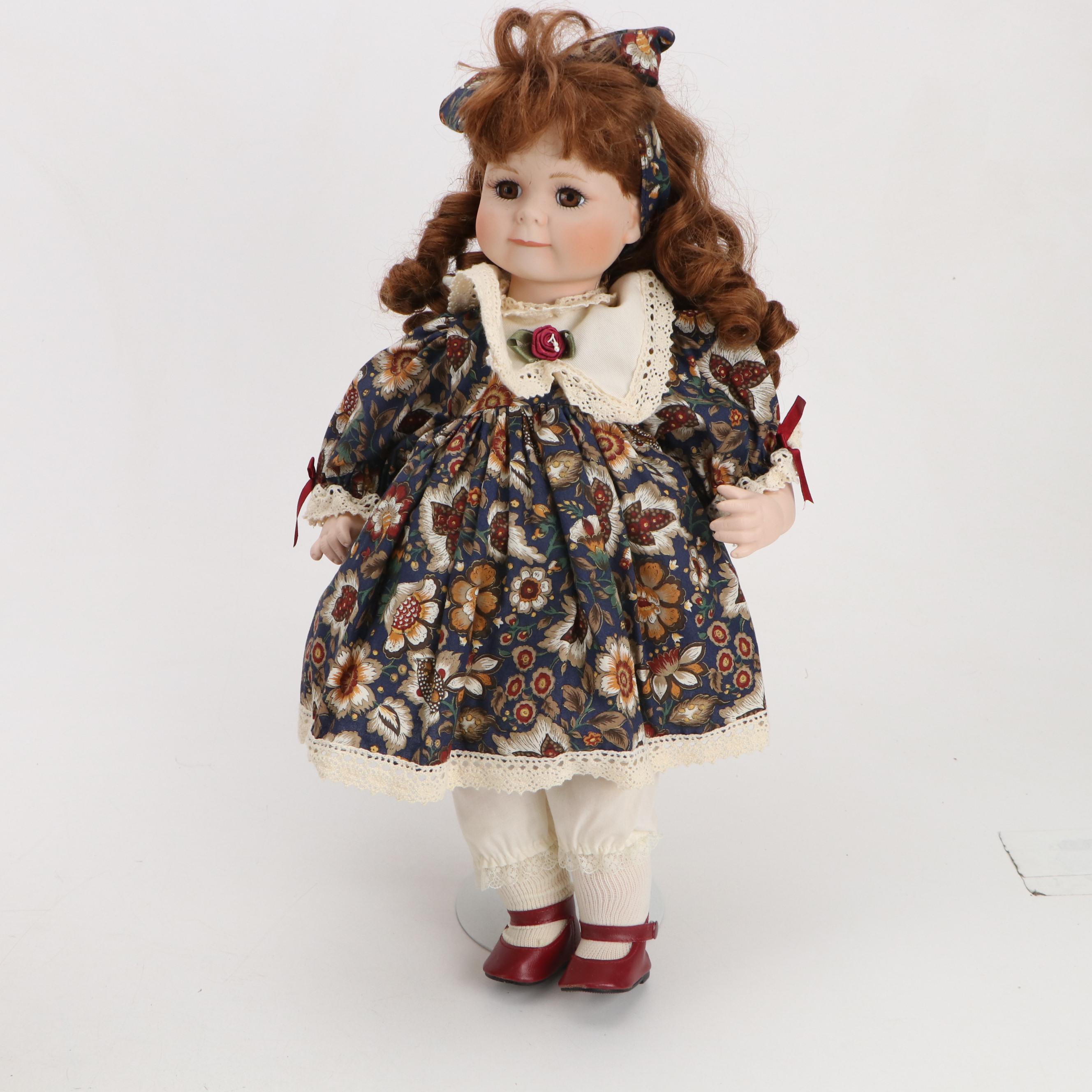 Kingstate The Doll Crafter Porcelain Doll with Brinn's and Other Dolls