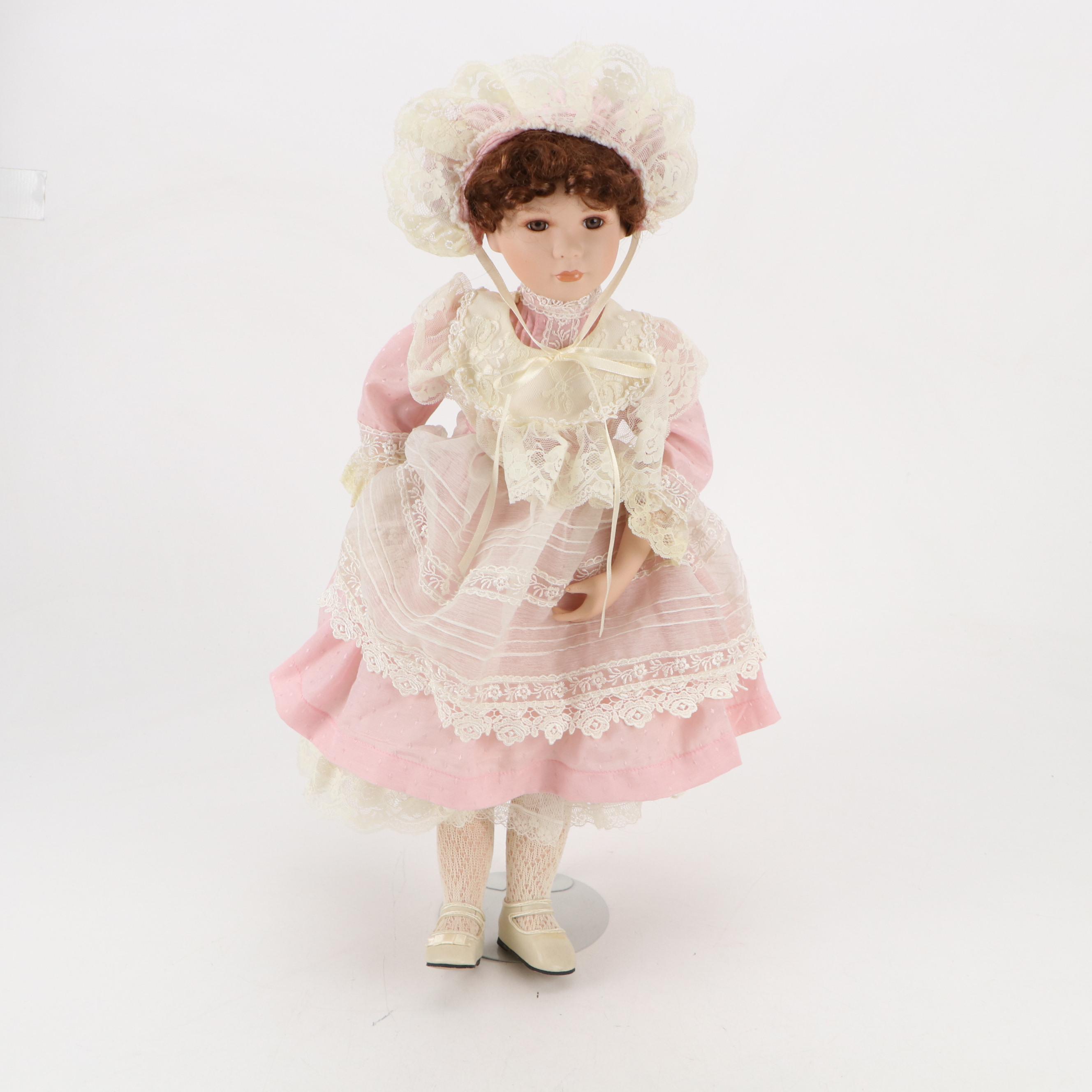 Kingstate The Doll Crafter Porcelain Doll with Brinn's and Other Dolls