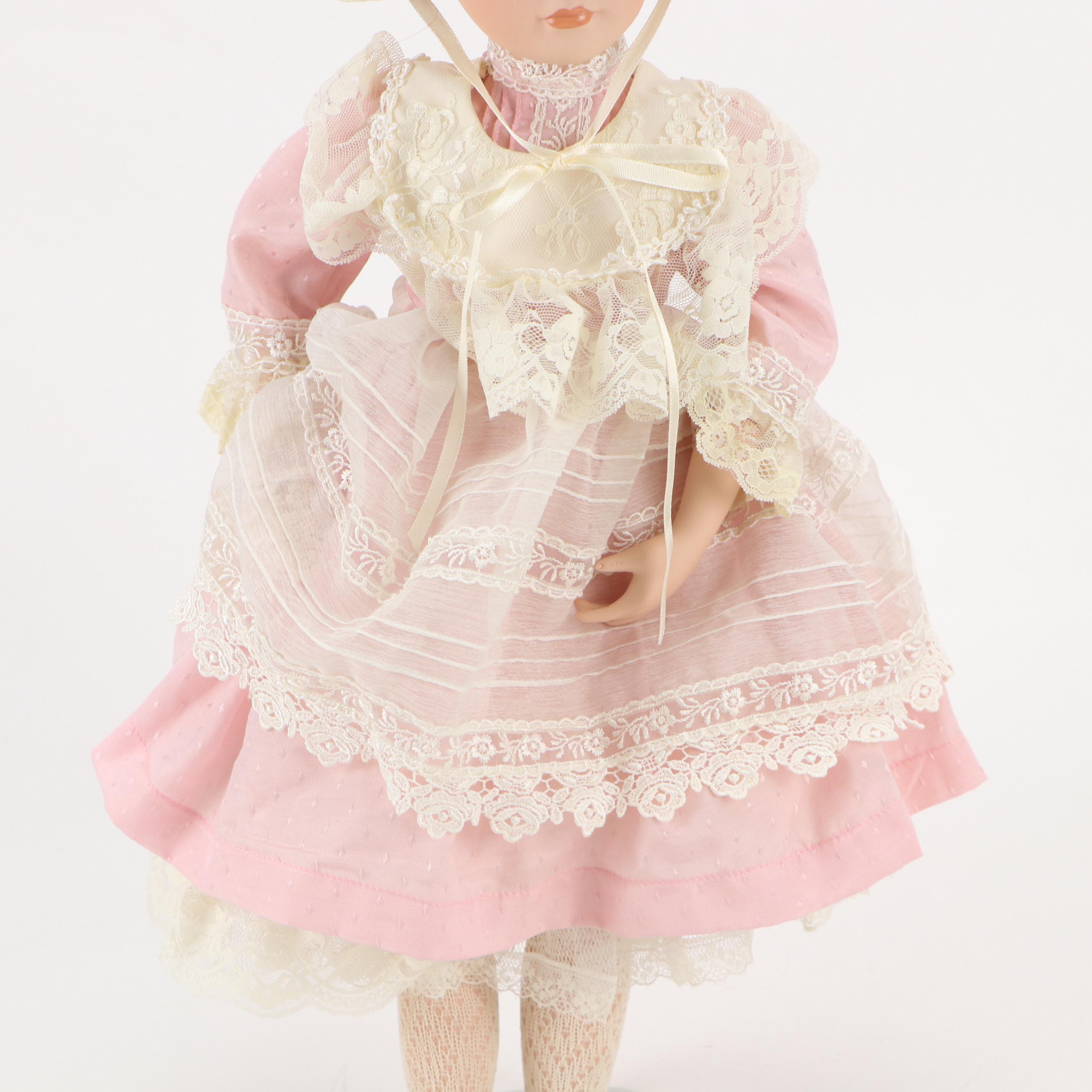 Kingstate The Doll Crafter Porcelain Doll with Brinn's and Other Dolls