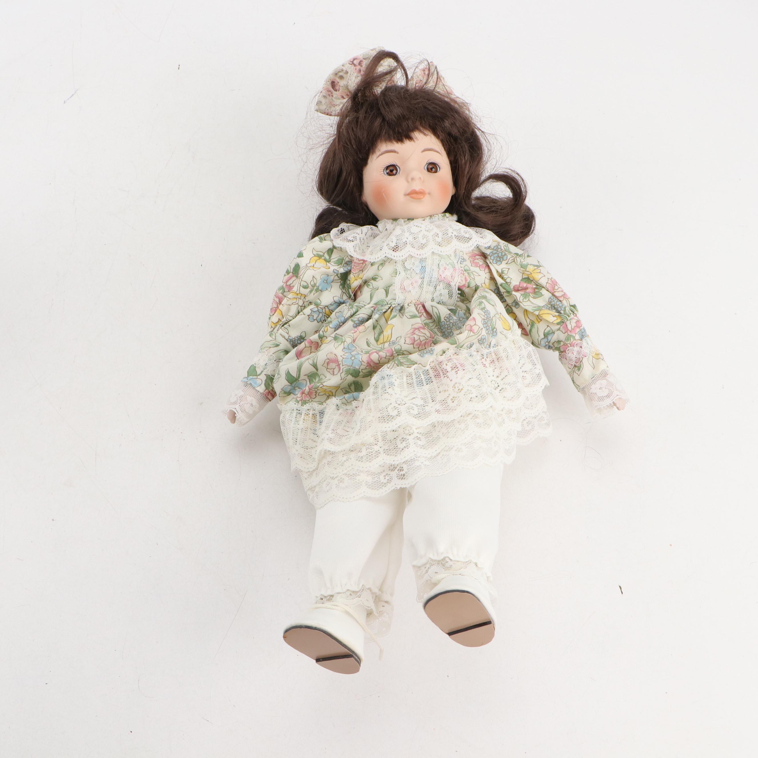 Kingstate The Doll Crafter Porcelain Doll with Brinn's and Other Dolls