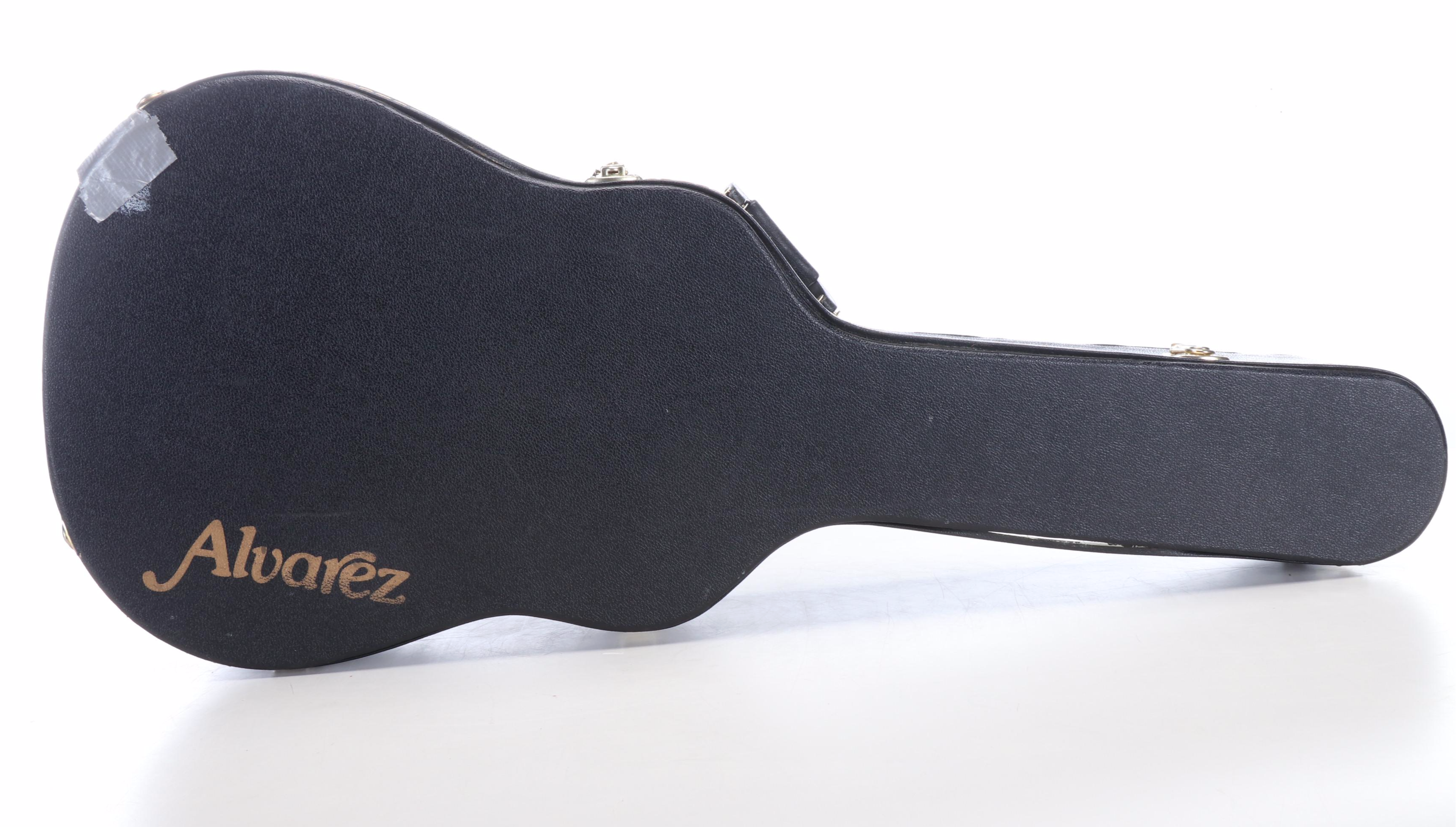 Burswood Spruce Top Acoustic Guitar with Alvarez Hard Case