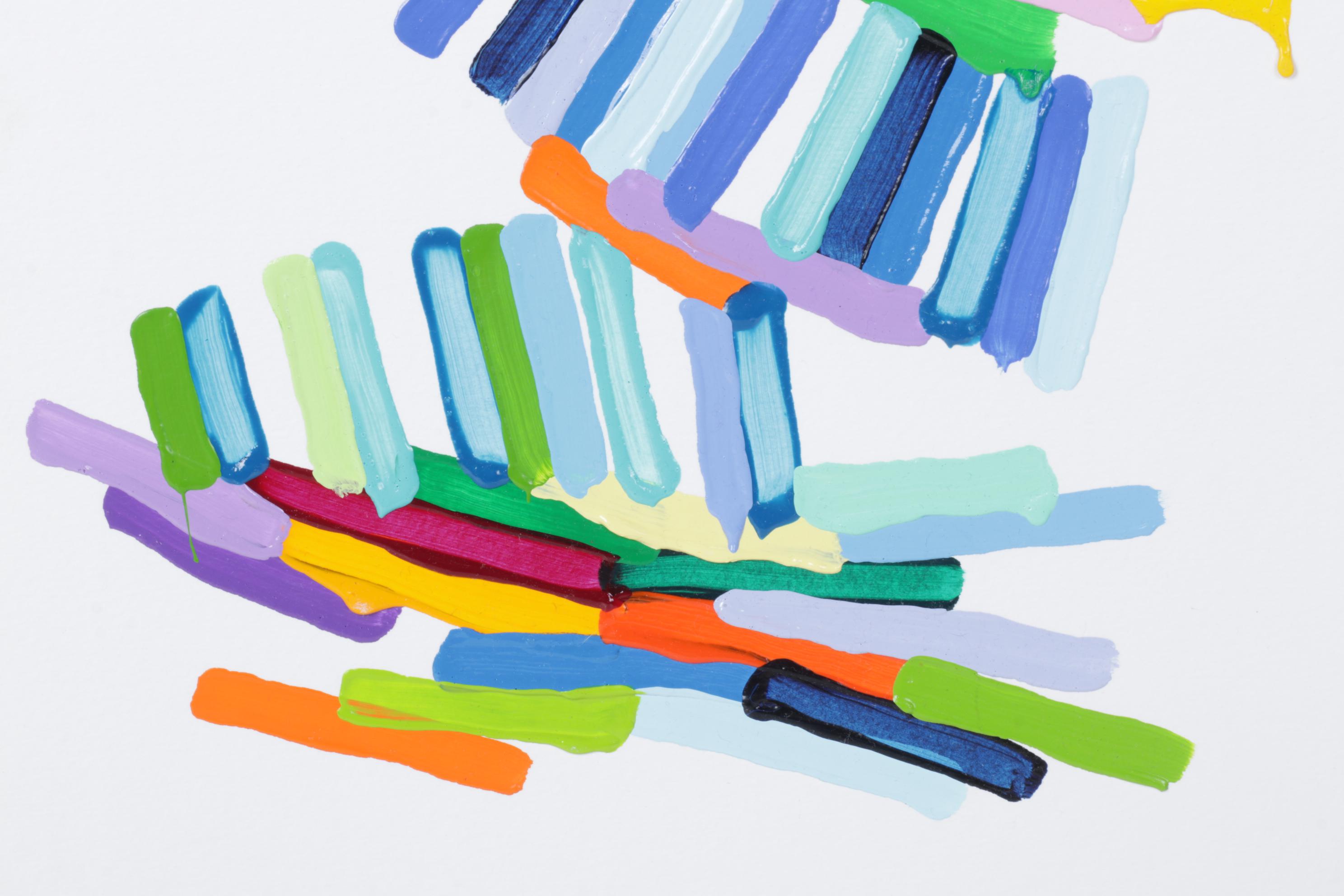 Martina Nehrling "Patois" Acrylic Painting on Cardstock, 2013