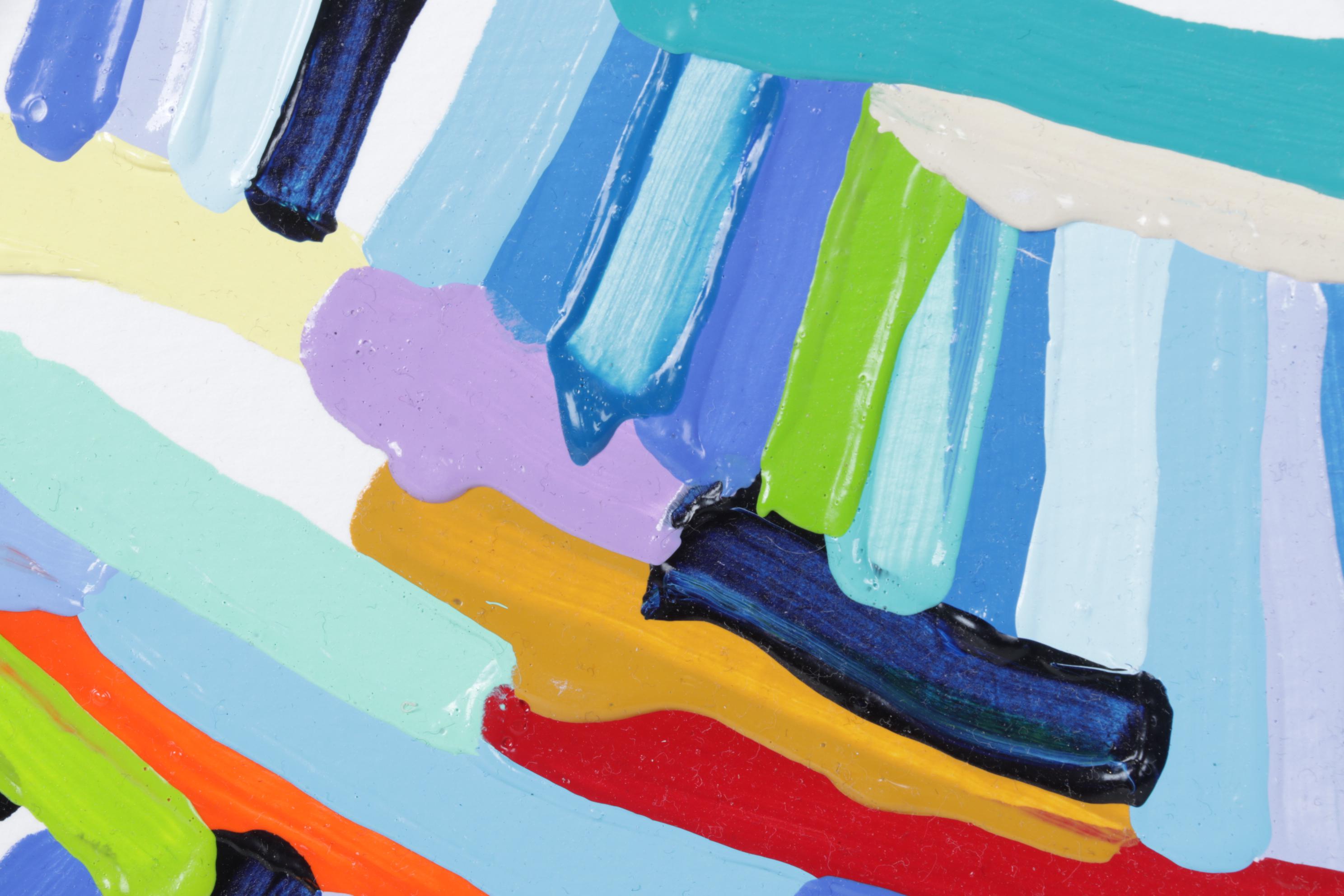 Martina Nehrling "Patois" Acrylic Painting on Cardstock, 2013