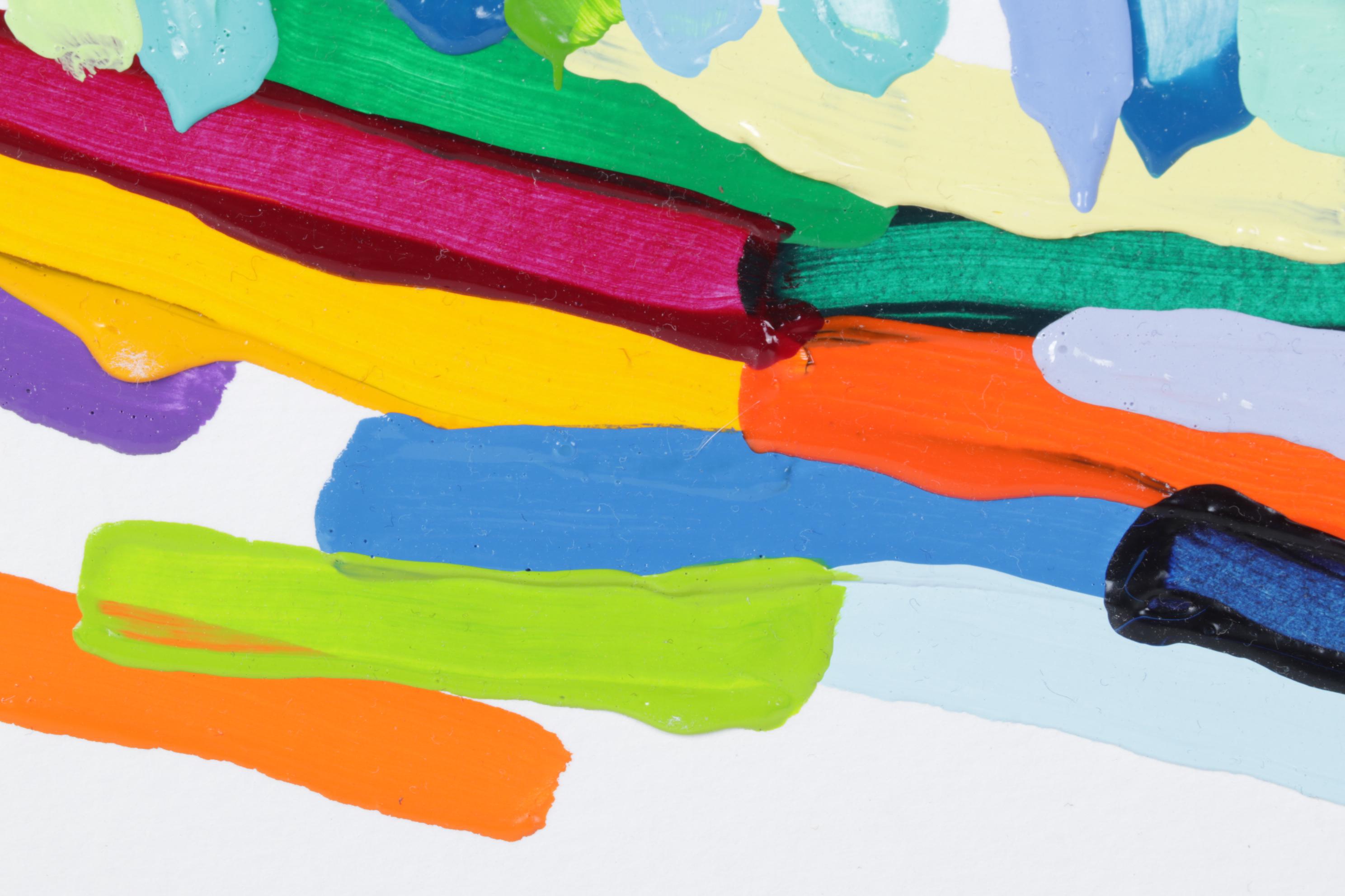 Martina Nehrling "Patois" Acrylic Painting on Cardstock, 2013