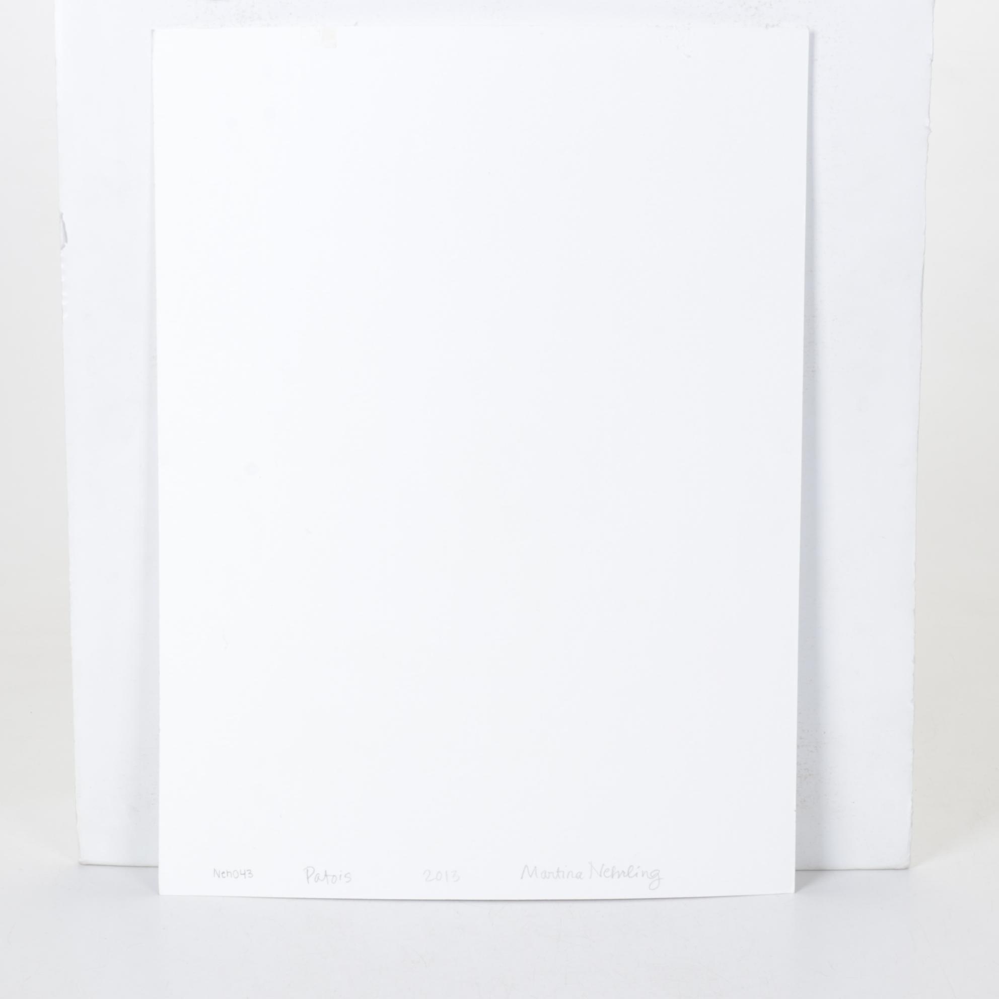 Martina Nehrling "Patois" Acrylic Painting on Cardstock, 2013