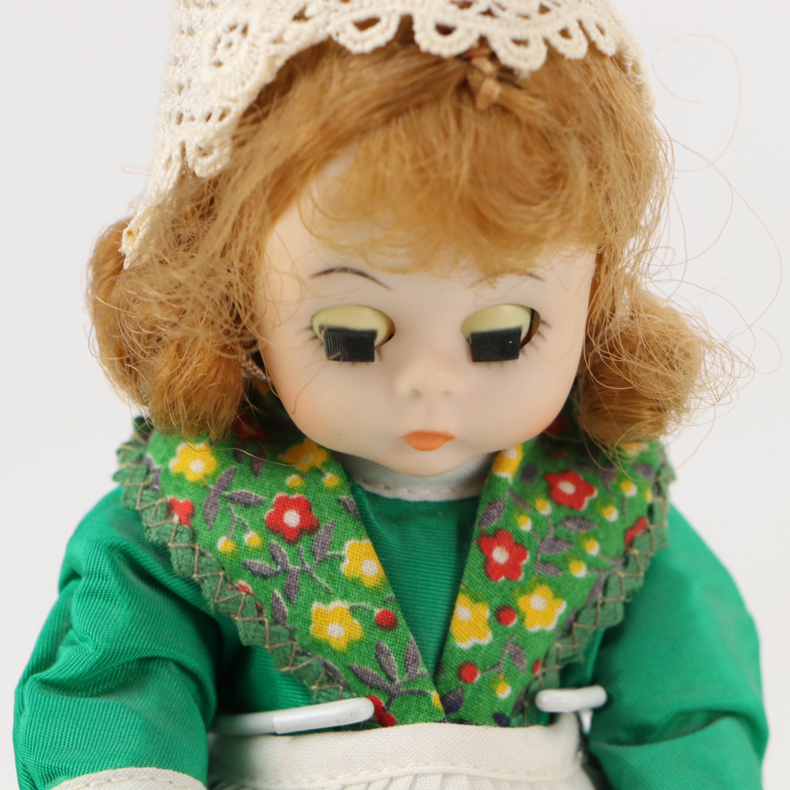 Madame Alexander "Fairy Godmother", "Ireland" and "Dorothy" Dolls